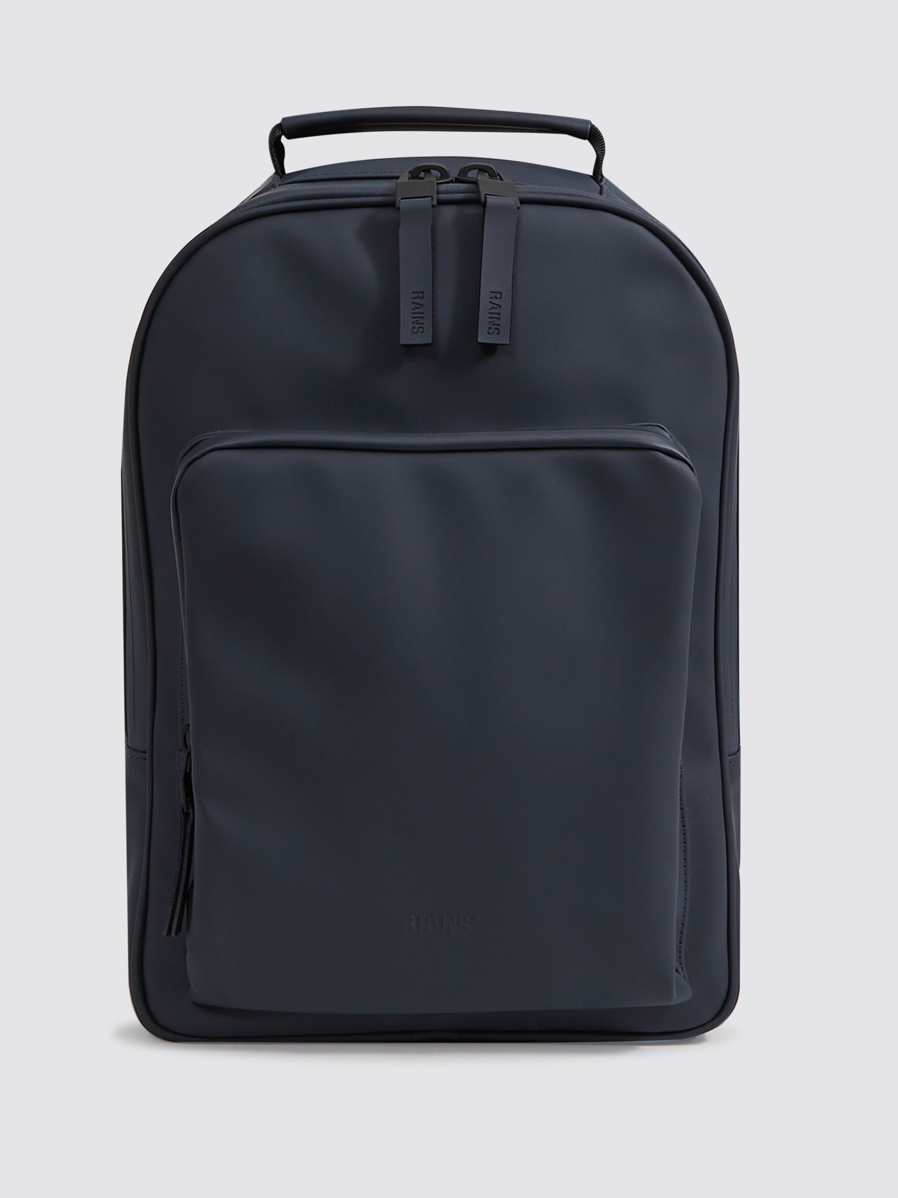 Rains Backpack in Navy - Image 1 of 5 Rains Backpack in Navy - Image 1 of 5