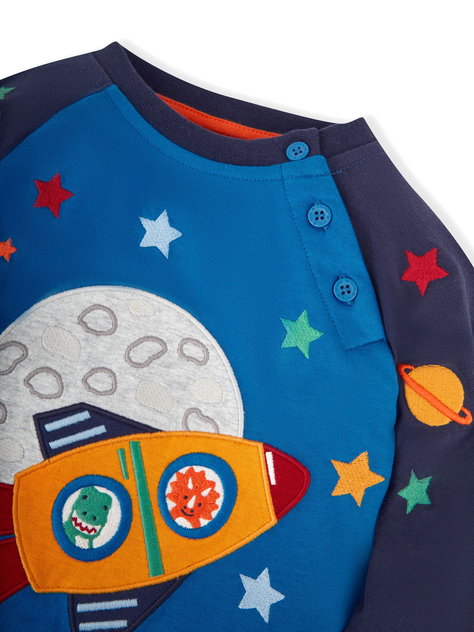 Blue Rocket Appliqué Top - Image 2 of 3