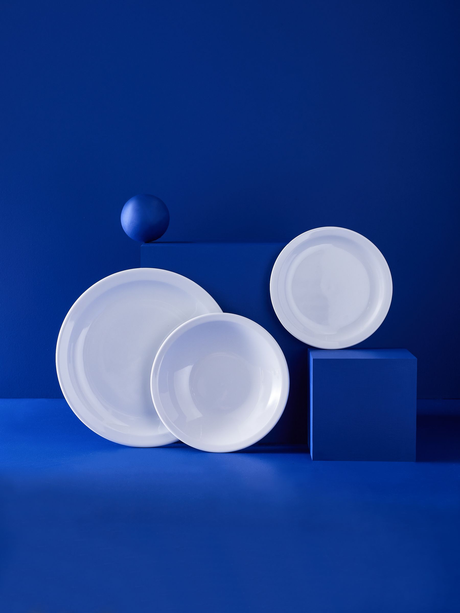 Ottilie 12 Piece Dinner Set in White - Image 2 of 6