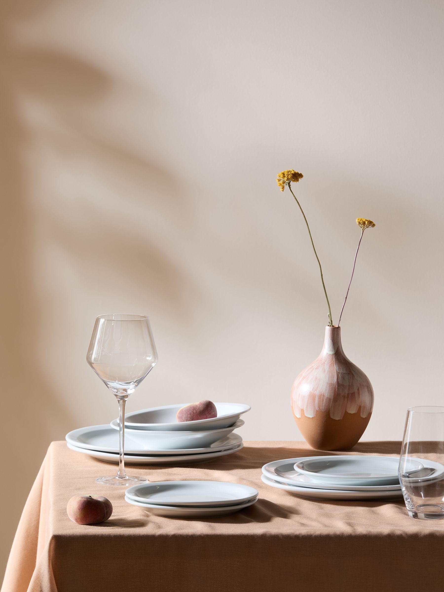 Ottilie 12 Piece Dinner Set in White - Image 4 of 6