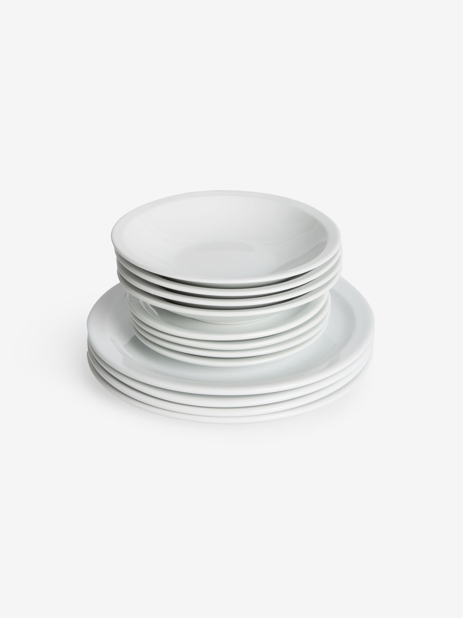 Ottilie 12 Piece Dinner Set in White - Image 5 of 5 Ottilie 12 Piece Dinner Set in White - Image 5 of 5