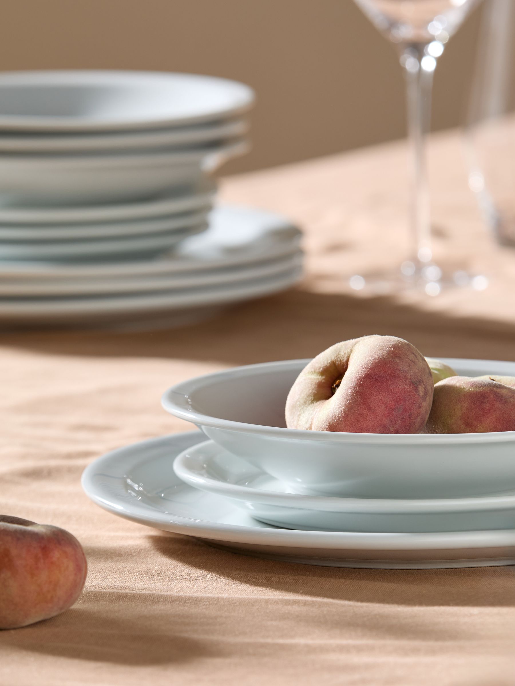 Ottilie 12 Piece Dinner Set in White - Image 6 of 6