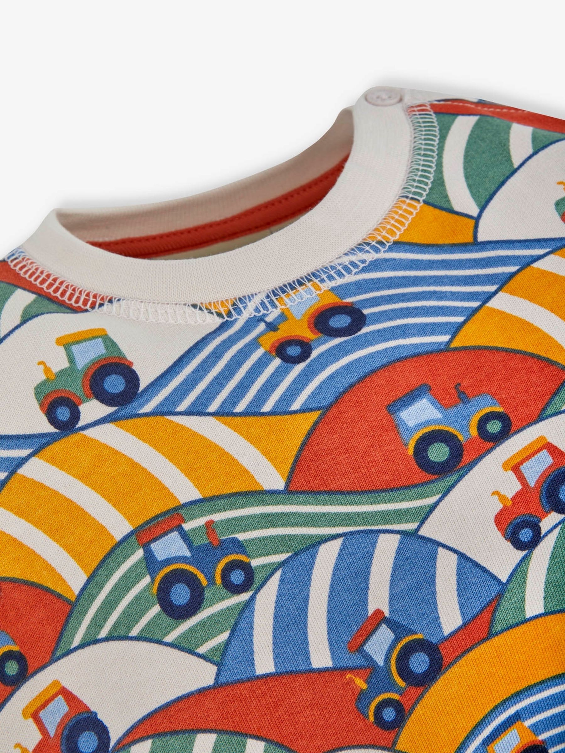 Stone Tractor & Field Print Sweatshirt - Image 2 of 5