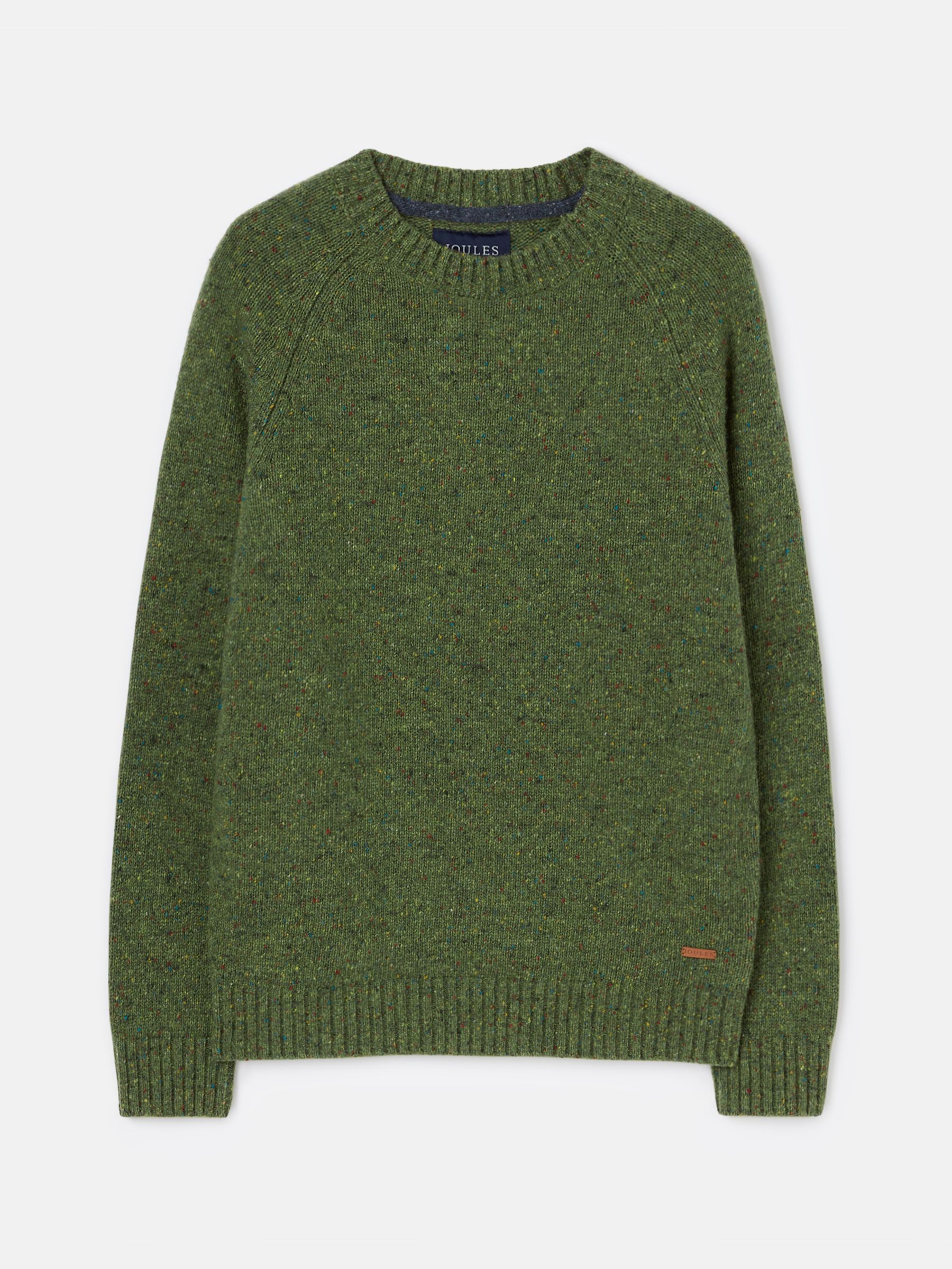 Glenbay Green Crew Neck Knitted Jumper - Image 8 of 8
