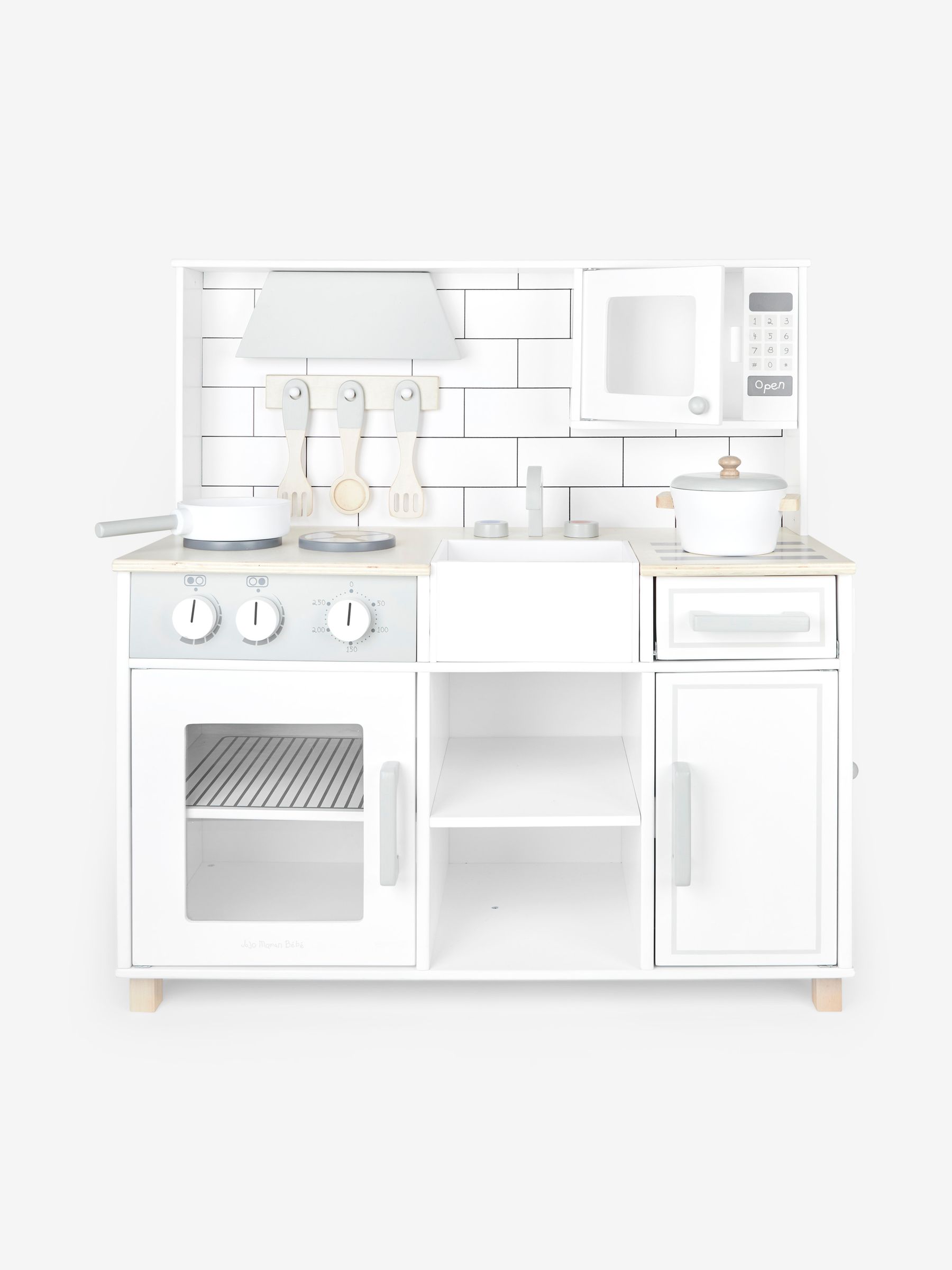 White Henley Wooden Play Kitchen - Image 1 of 12