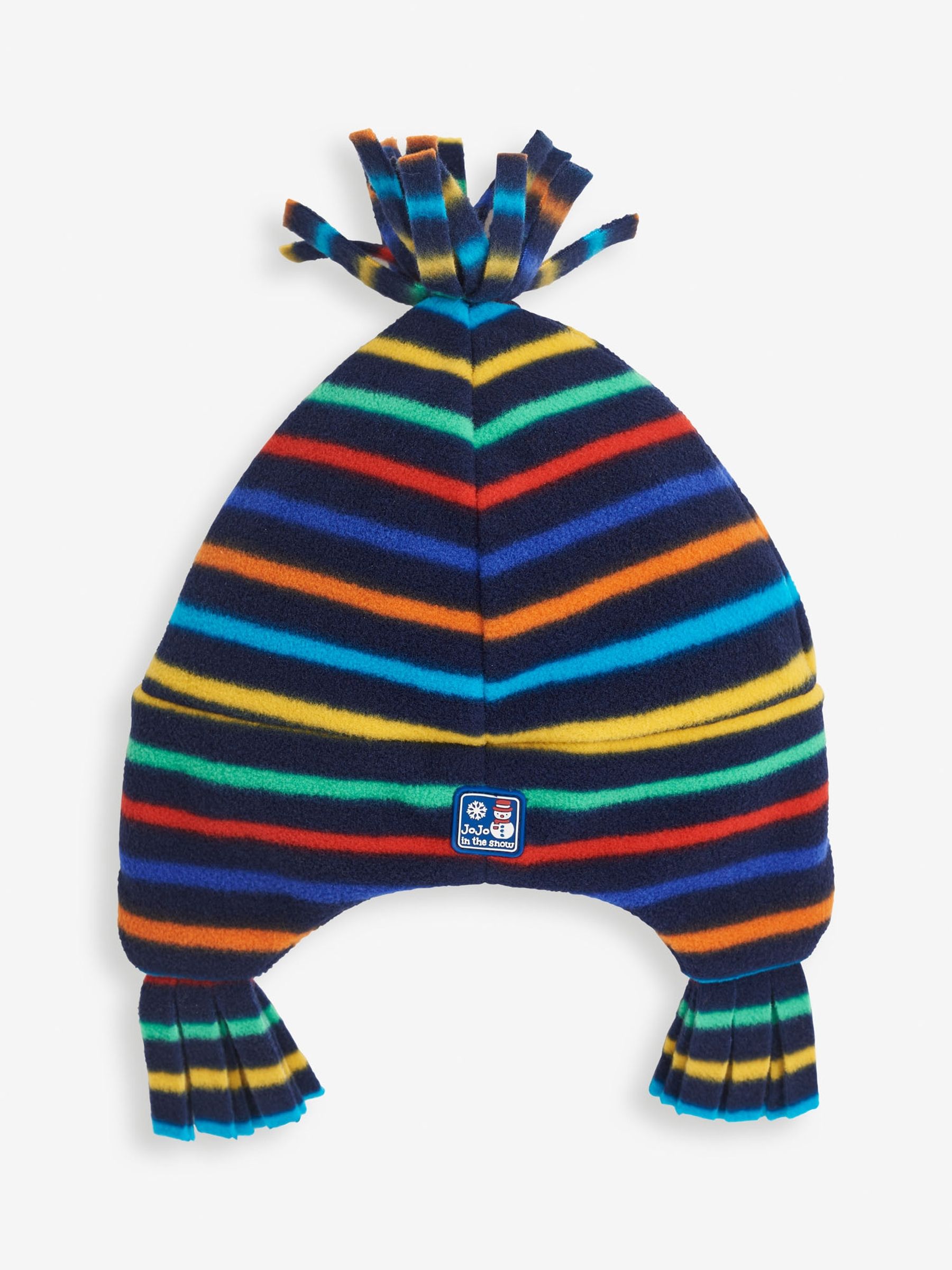 Multi Stripe Stripe Polarfleece Pixie Hat - Image 1 of 2
