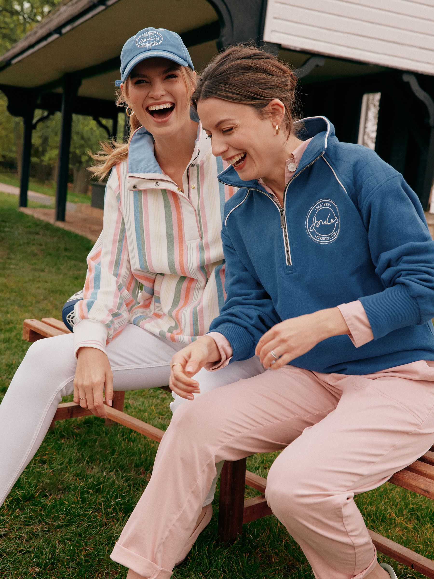 Racquet Blue Cotton Quarter Zip Sweatshirt - Image 3 of 10