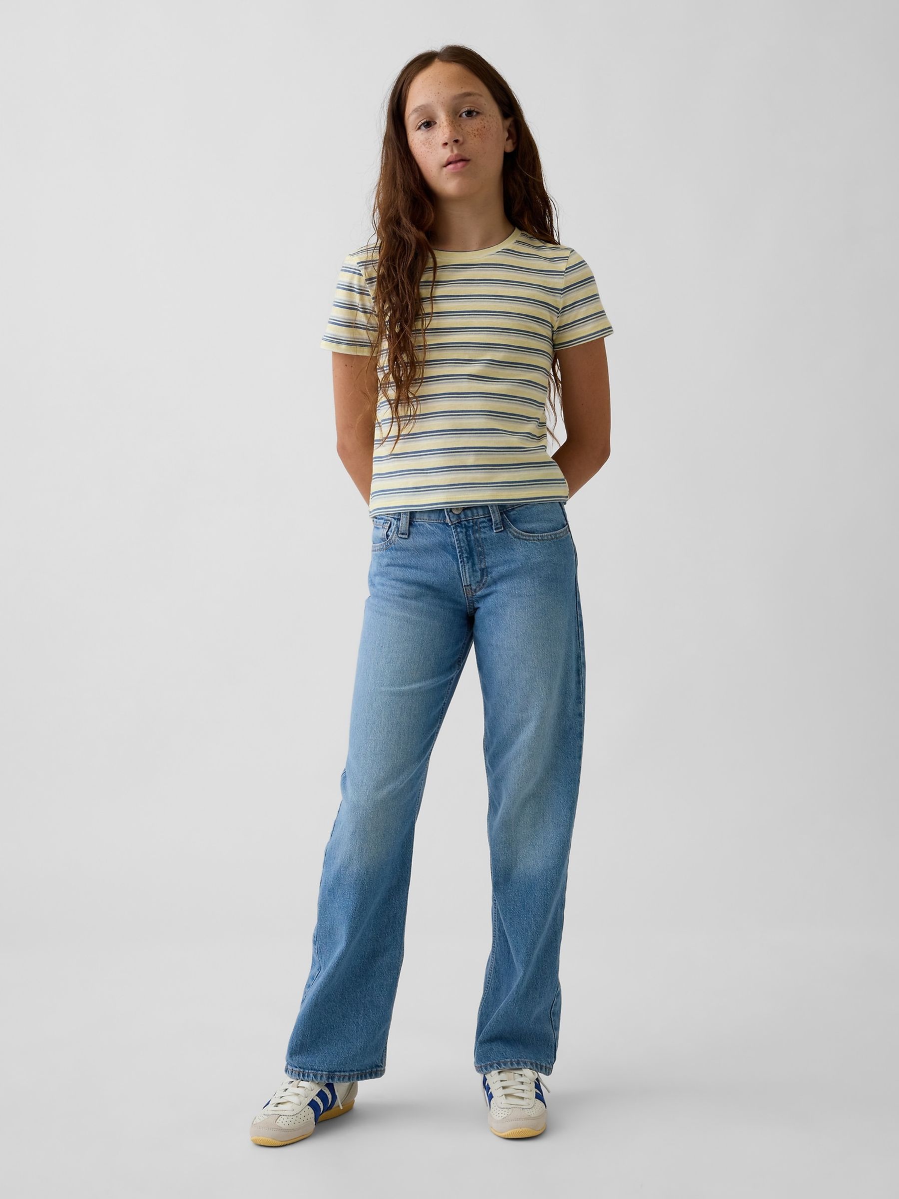 Medium Wash Straight Jeans - Image 3 of 5