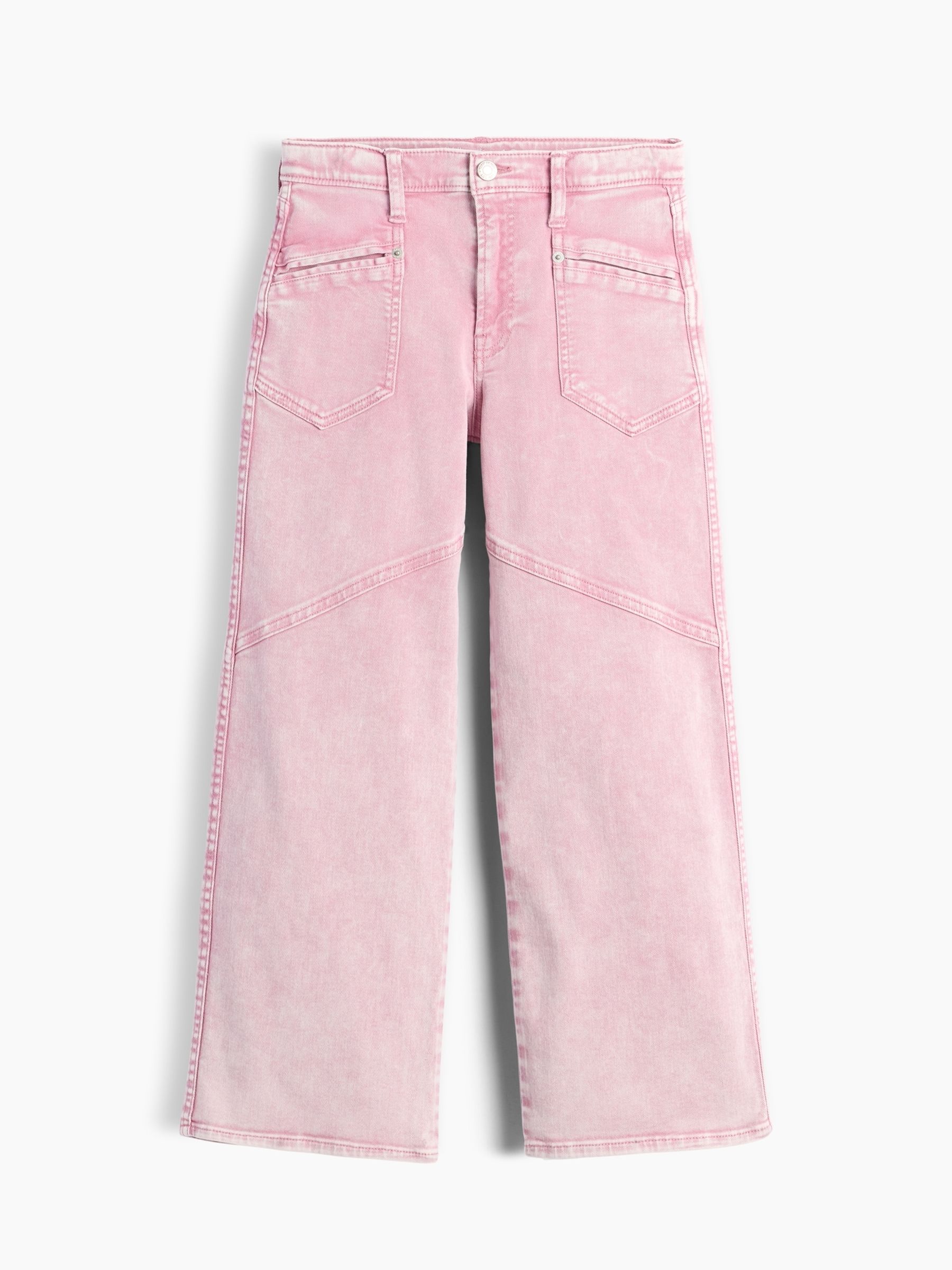 Pink Low Rise Stride Wide-Leg Jeans - Image 2 of 2