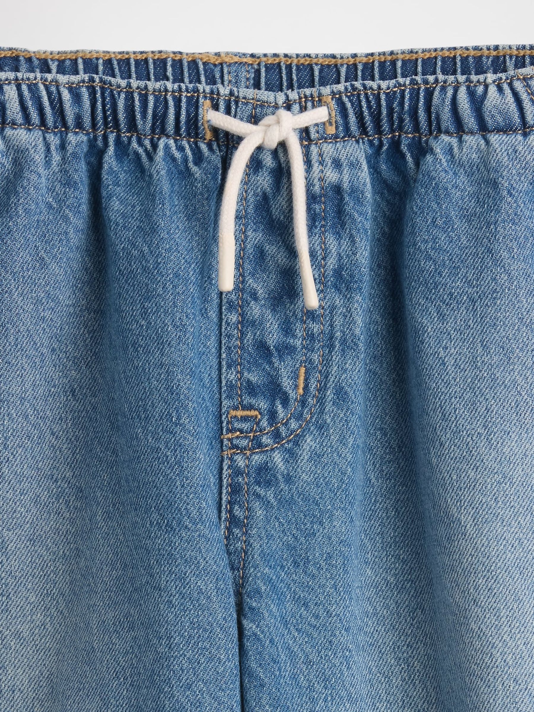 Medium Wash High Rise Easy Barrel Jeans - Image 5 of 5