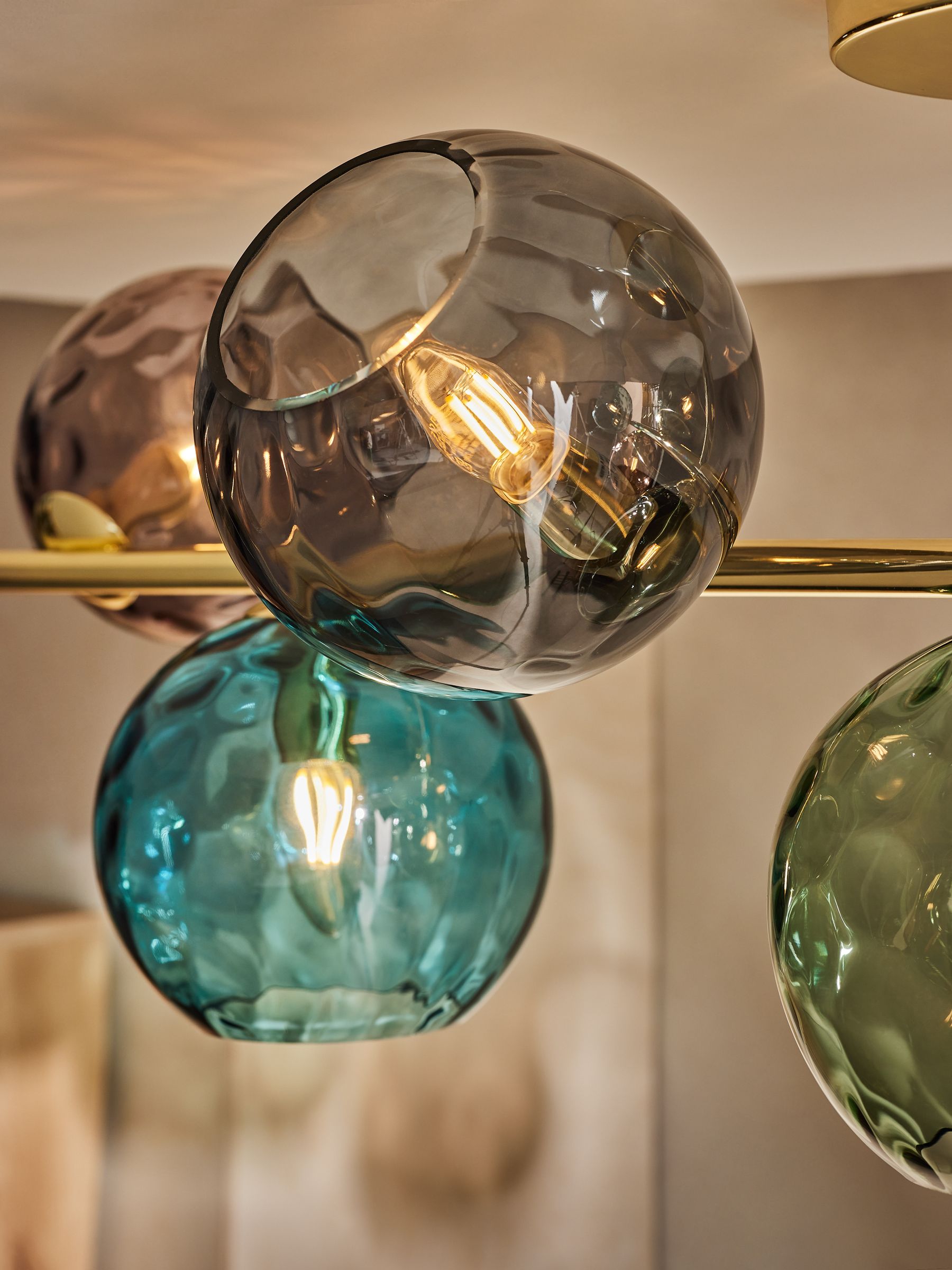 Ilaria Flush Ceiling in Brass - Image 2 of 4