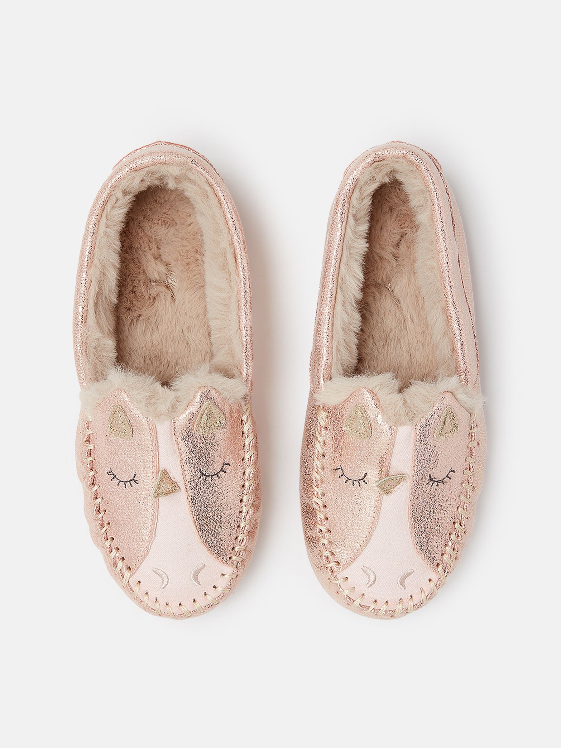 Girls' Quinn Pink Unicorn Slippers - Image 3 of 5