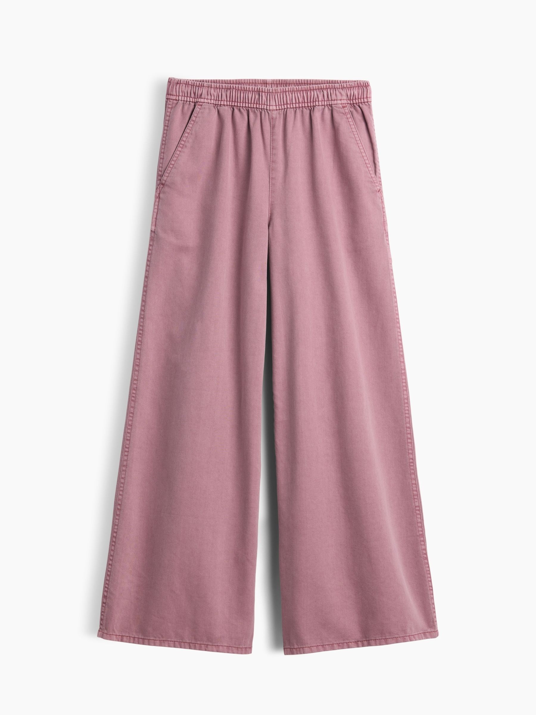 Pink Easy Wide-Leg Utility Trousers - Image 5 of 5