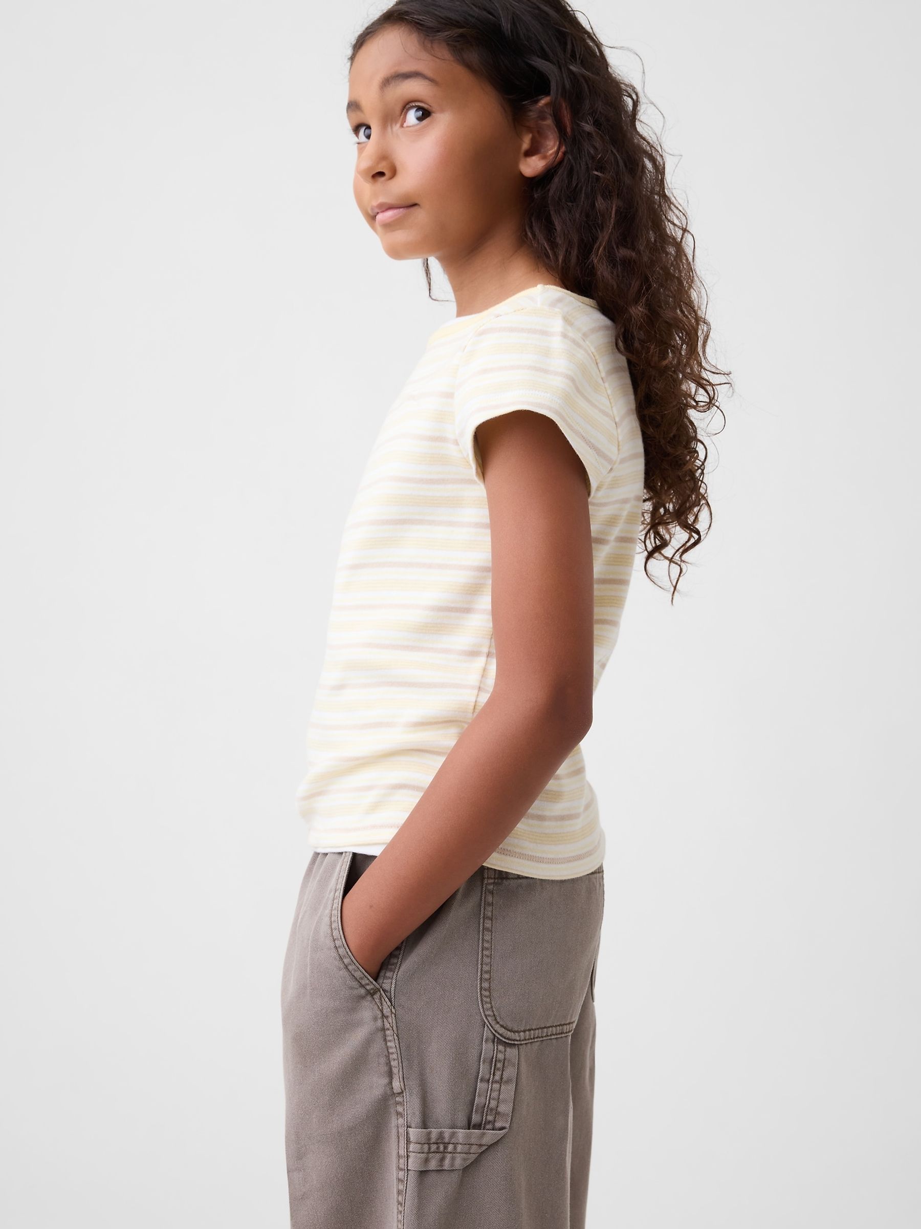 Brown Easy Wide-Leg Utility Trousers - Image 4 of 5