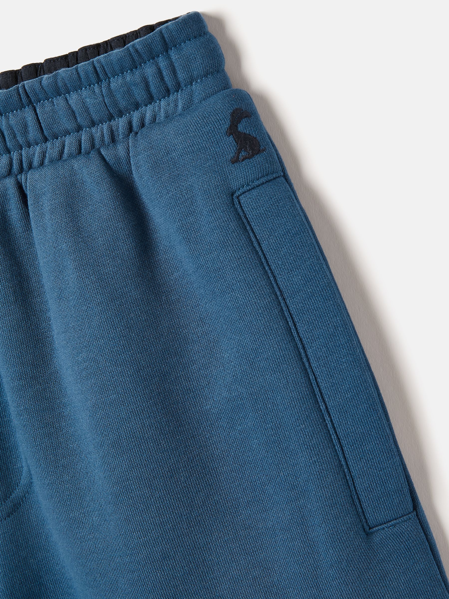 Boys' Barton Blue Jersey Shorts - Image 4 of 5