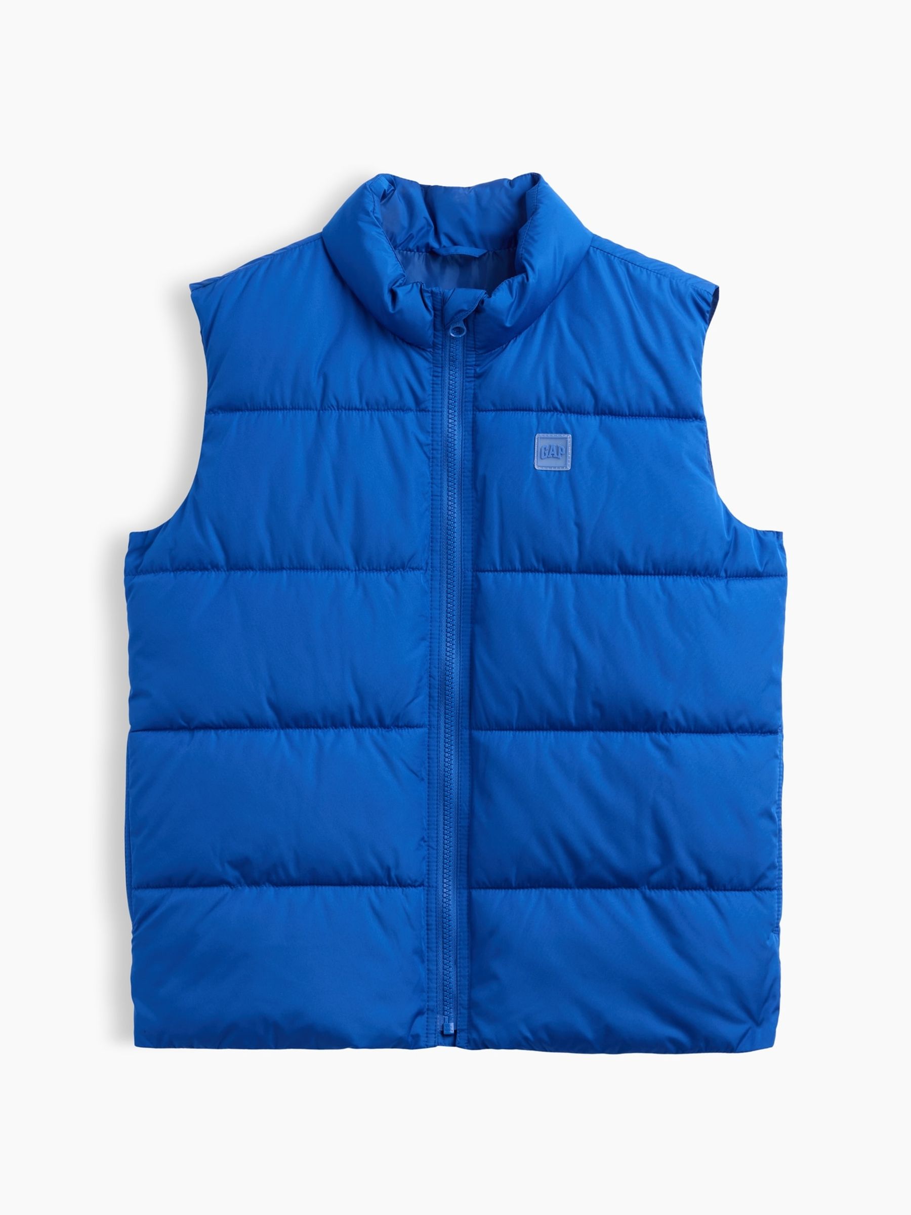 Blue Relaxed Puffer Gilet - Image 4 of 5