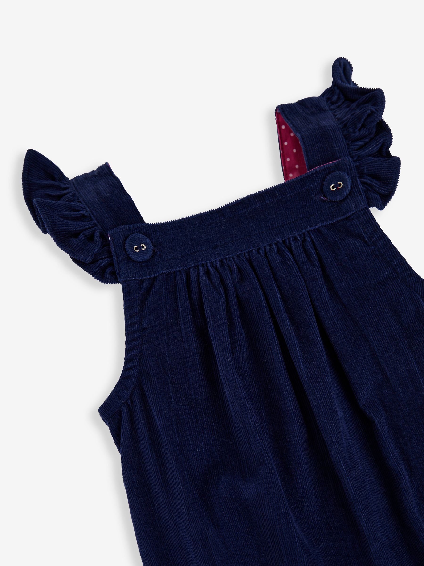 Navy Hedgehog Appliqué Cord Pinny Dress - Image 2 of 3