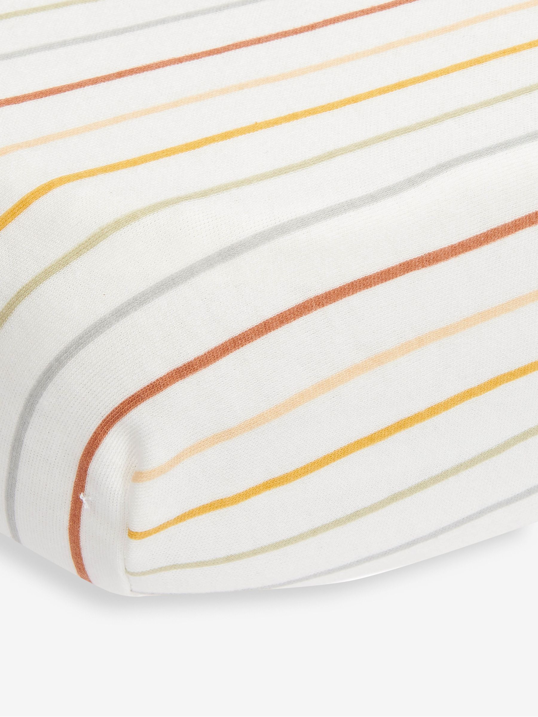 Little Dutch Fitted cot sheet Vintage Sunny Stripes - Image 2 of 2 Little Dutch Fitted cot sheet Vintage Sunny Stripes - Image 2 of 2