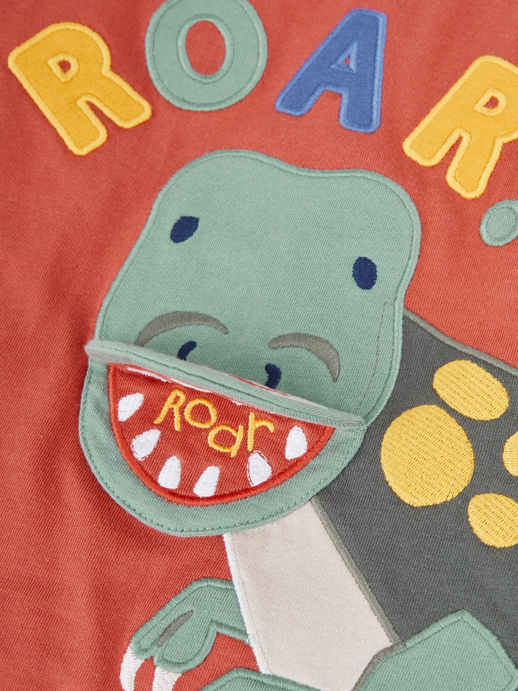 Rust T-Rex Appliqué Top - Image 7 of 7