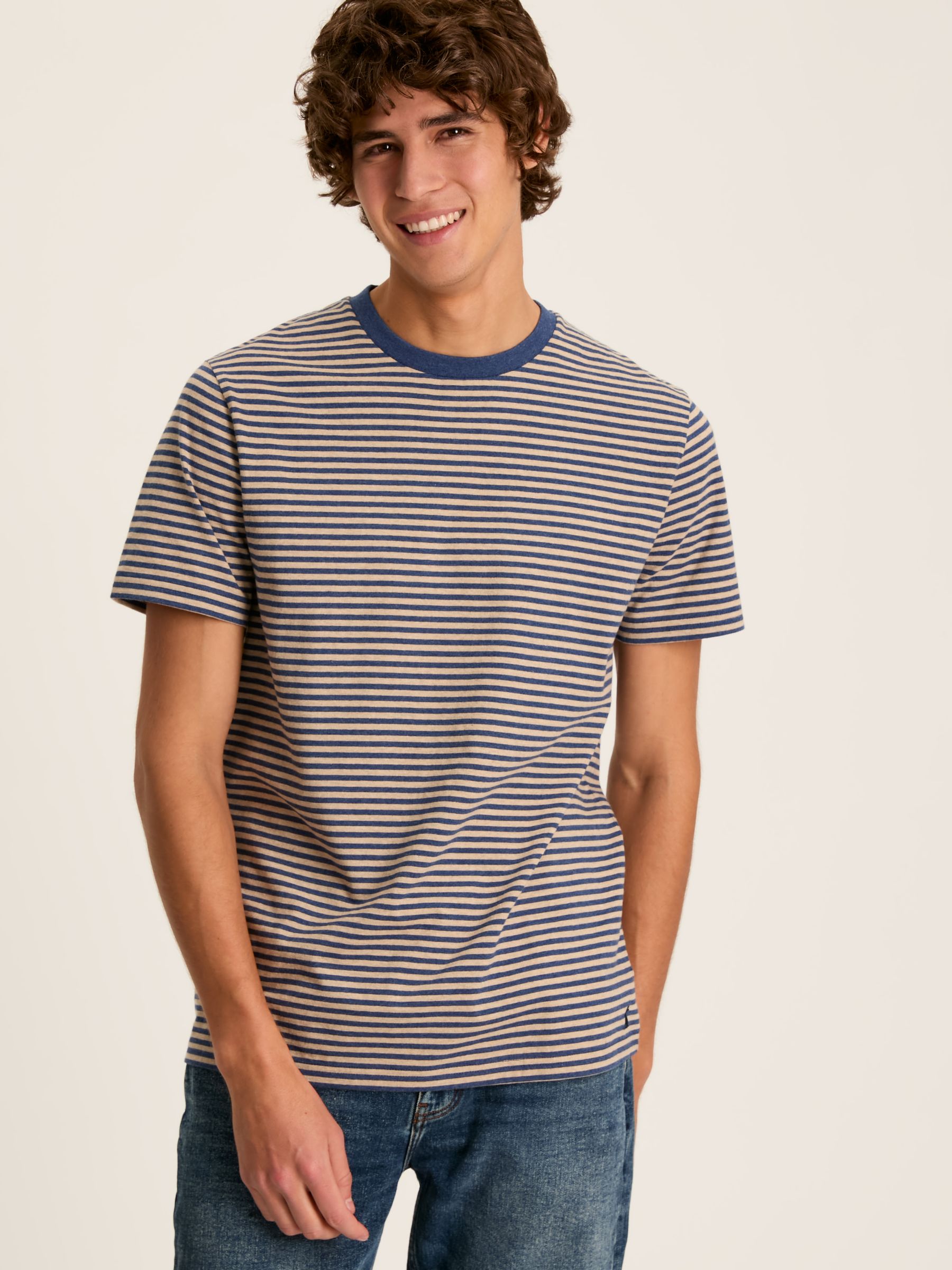 Boathouse Navy Blue Jersey Crew Neck T-Shirt - Image 1 of 7