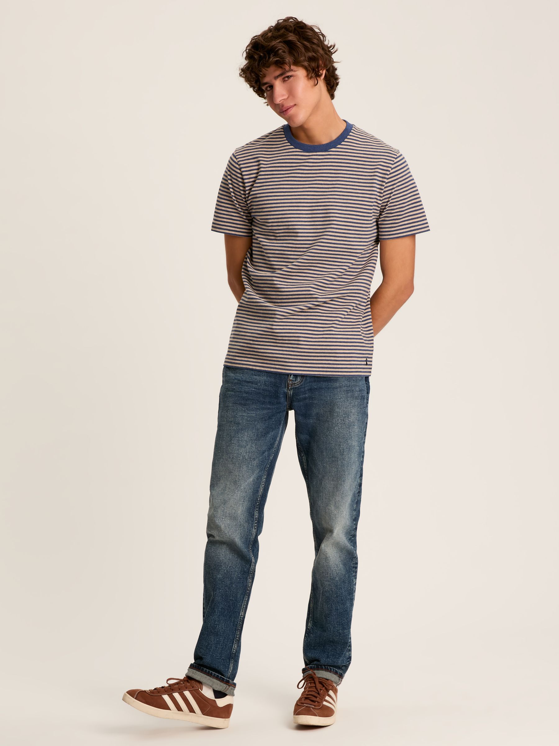 Boathouse Navy Blue Jersey Crew Neck T-Shirt - Image 3 of 7