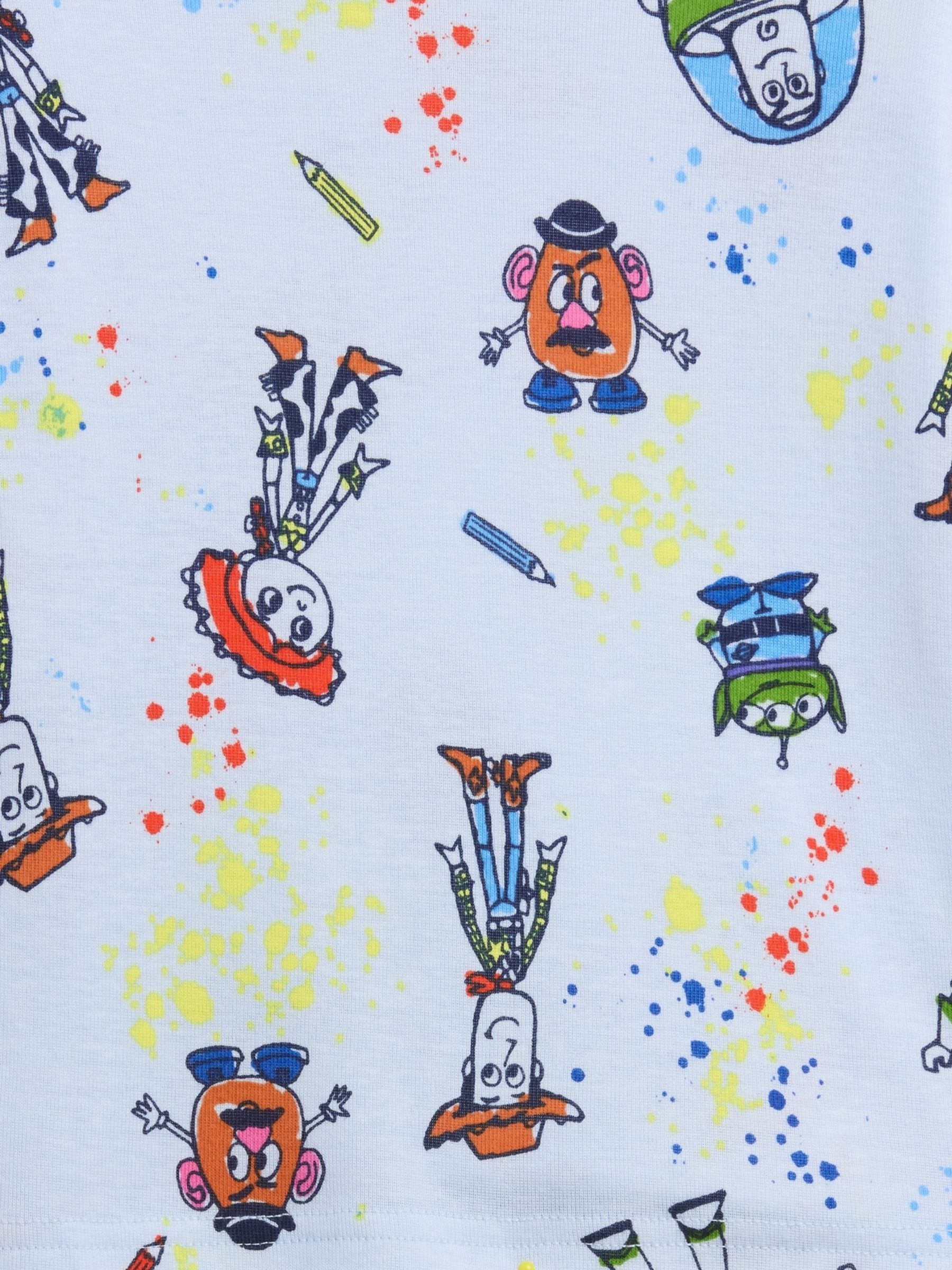 Blue Disney Toy Story Print Pyjamas Set - Image 3 of 3