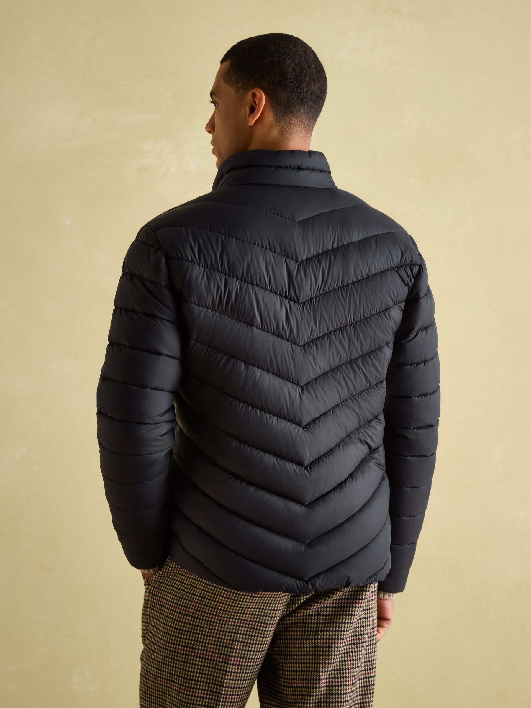 Garrett Black Showerproof Padded Jacket - Image 2 of 6
