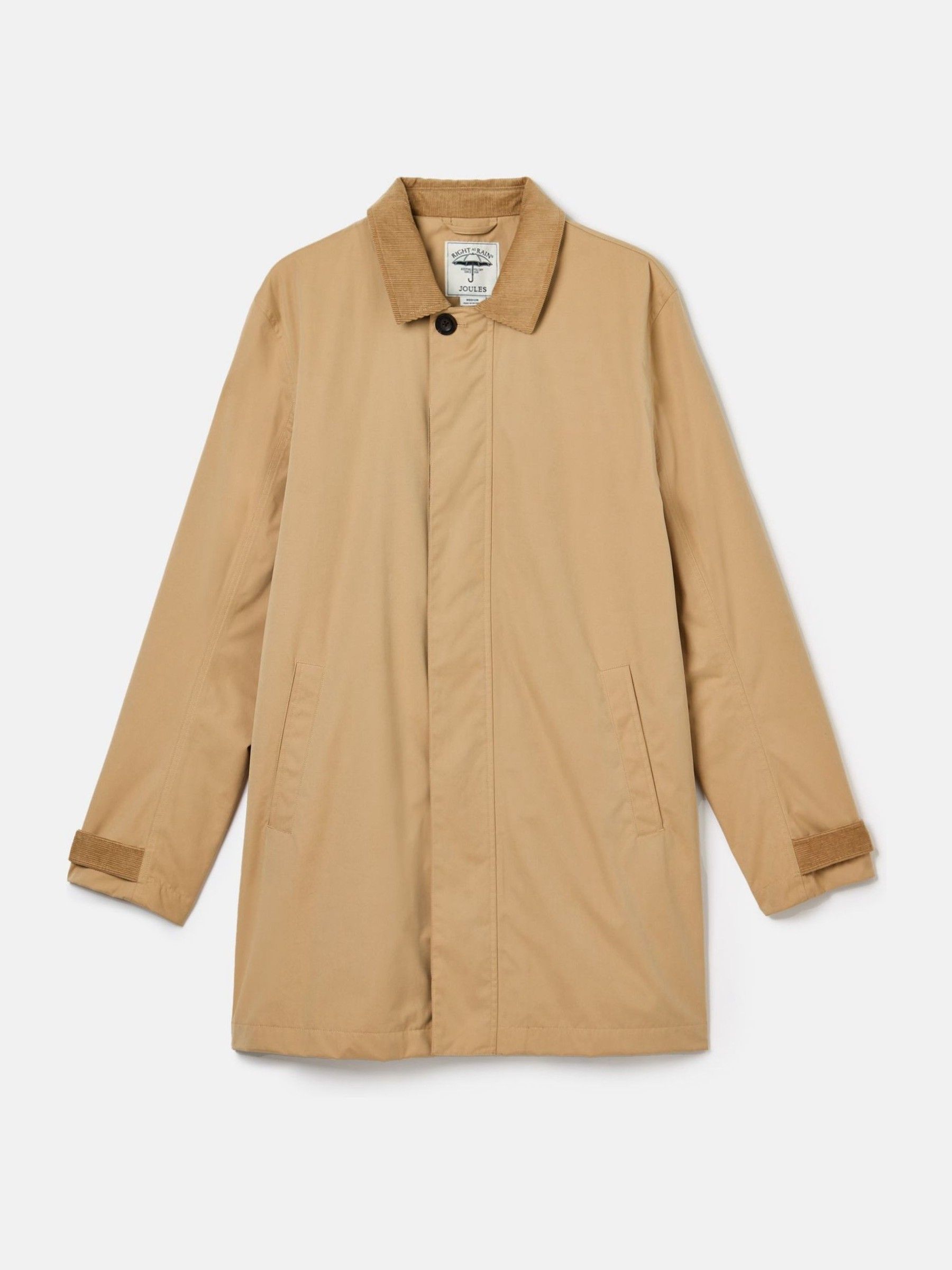 Sandford Tan Brown Waterproof Raincoat - Image 7 of 8
