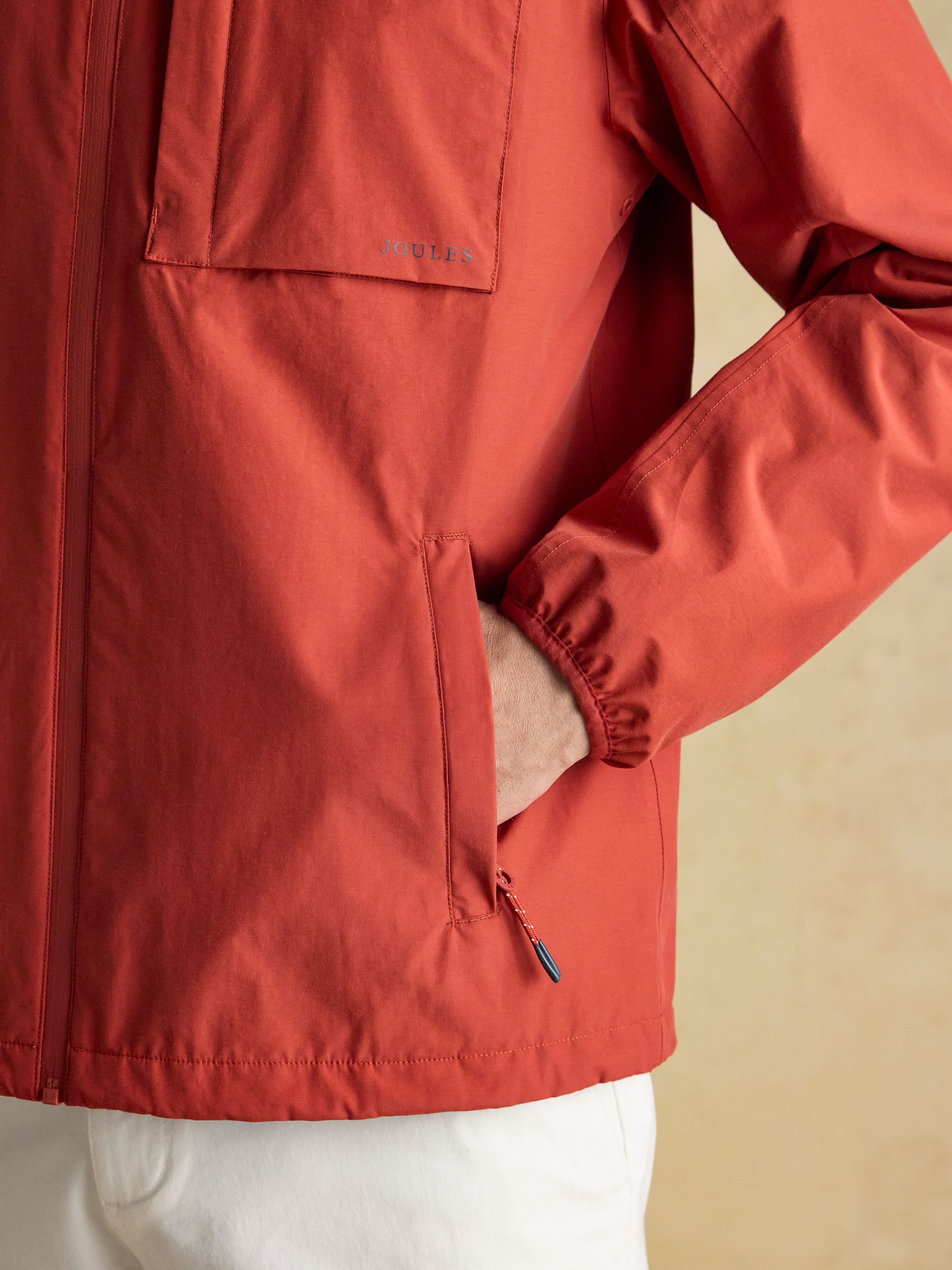 Ayston Orange Lightweight Waterproof Coat - Image 8 of 8