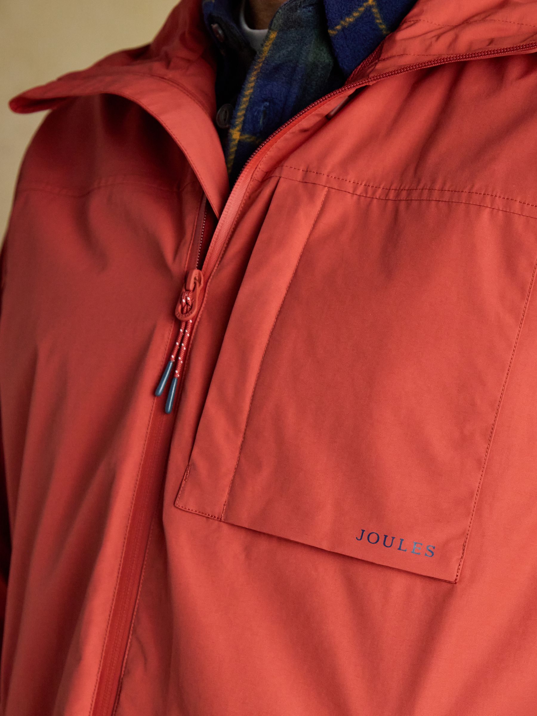 Ayston Orange Lightweight Waterproof Coat - Image 9 of 12