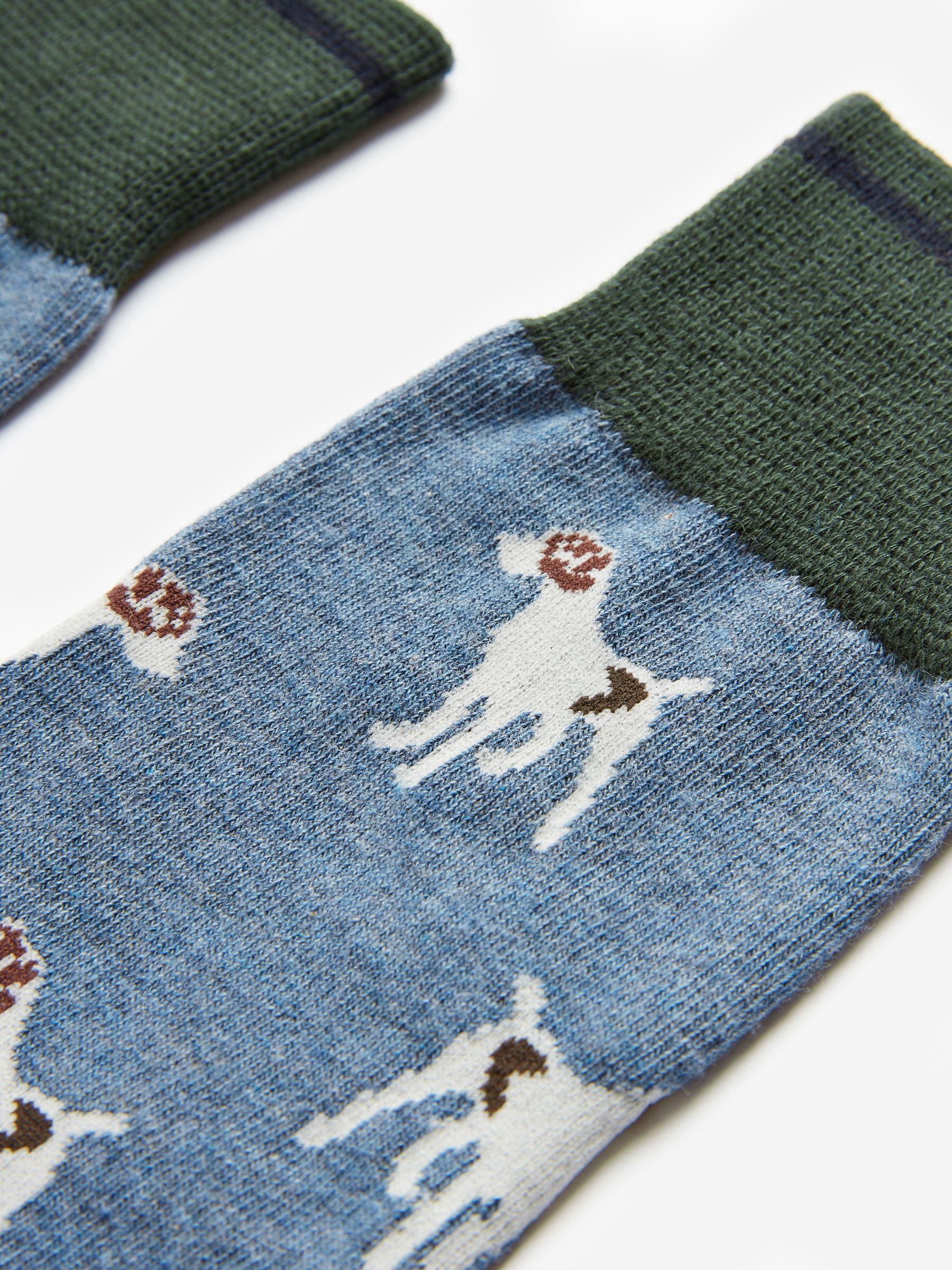 Blue/Green Ankle Socks - Image 2 of 3