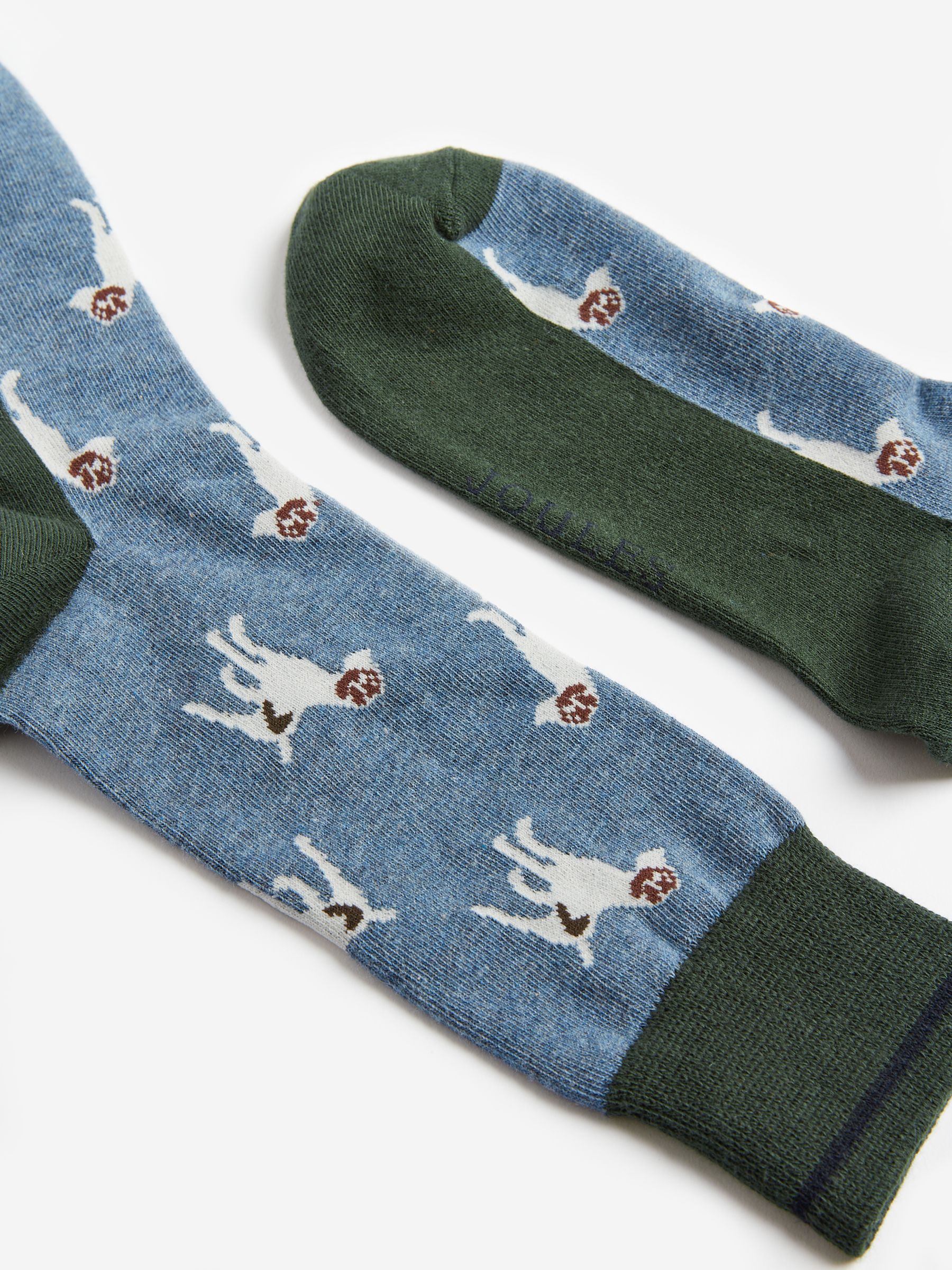 Blue/Green Ankle Socks - Image 3 of 3