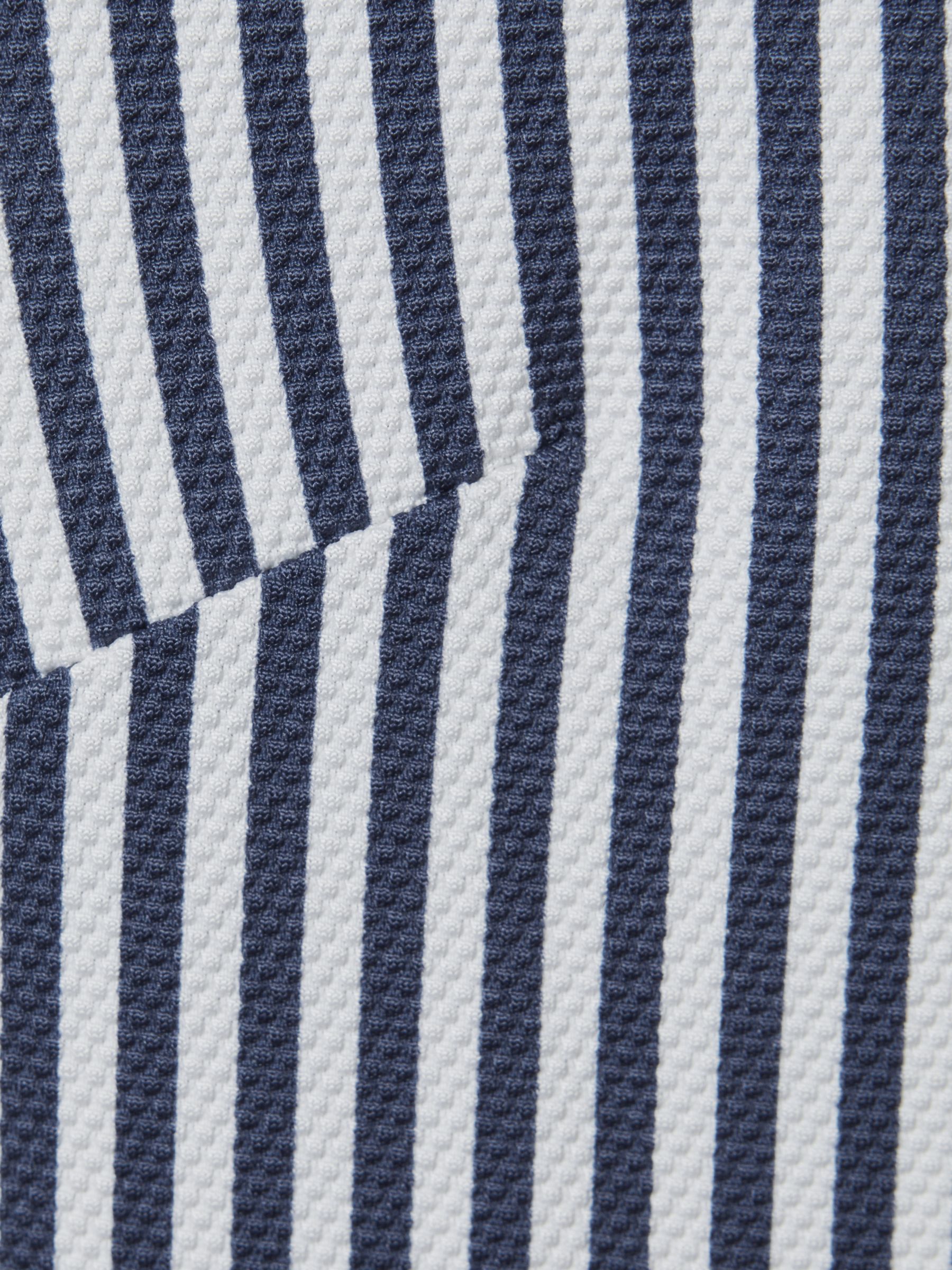 FELLA Striped Swimsuit in Blue Stripe - Image 6 of 6