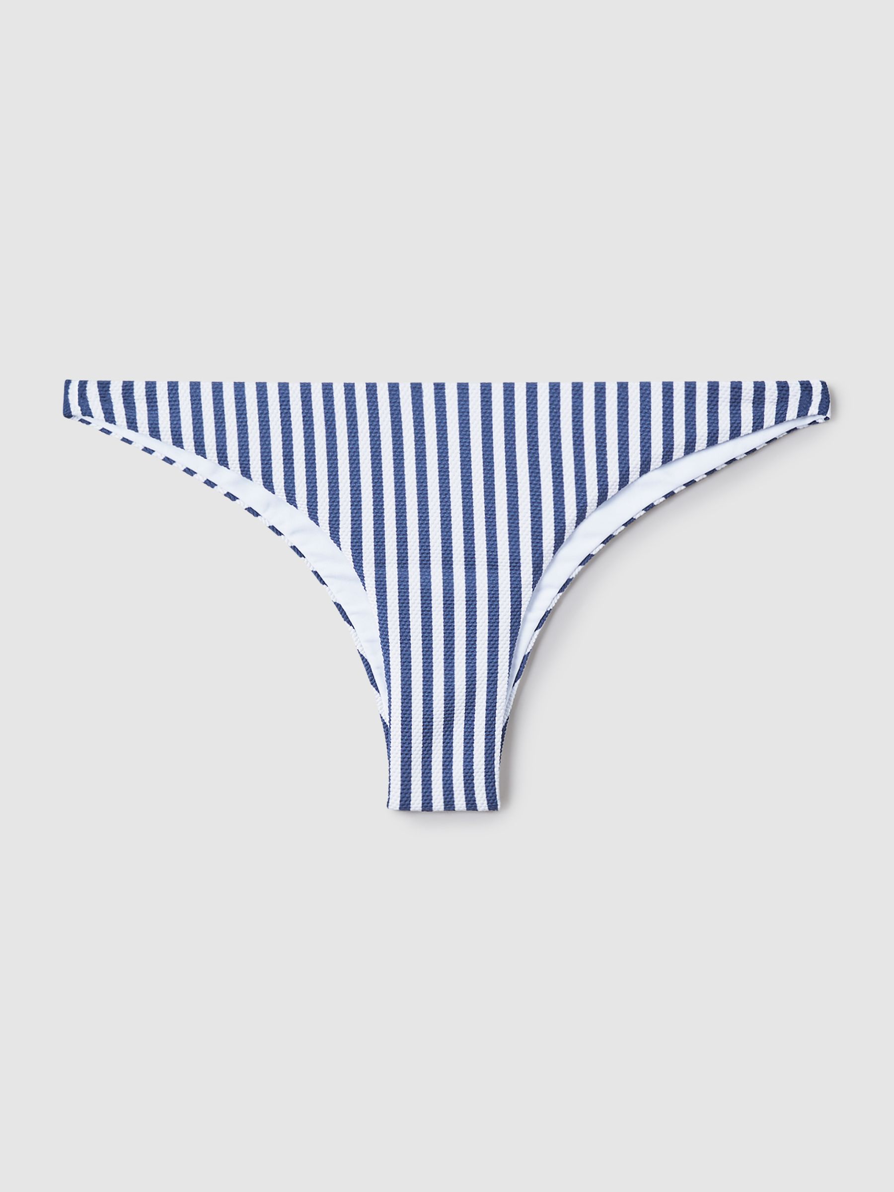 FELLA Low Rise Bikini Bottoms in Blue Stripe - Image 2 of 5