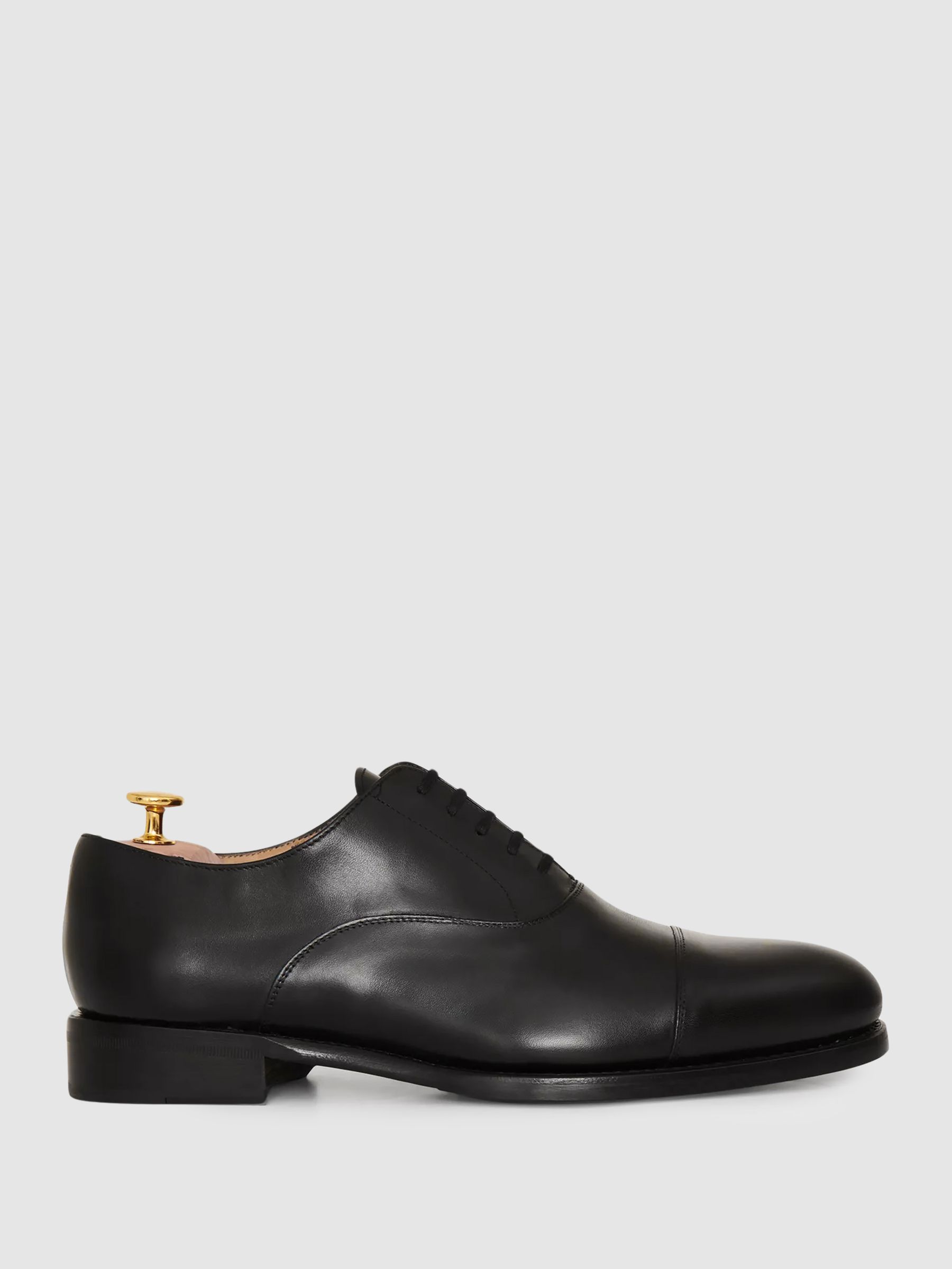 Oscar Jacobson Leather Oxford Shoes in Black - Image 1 of 5