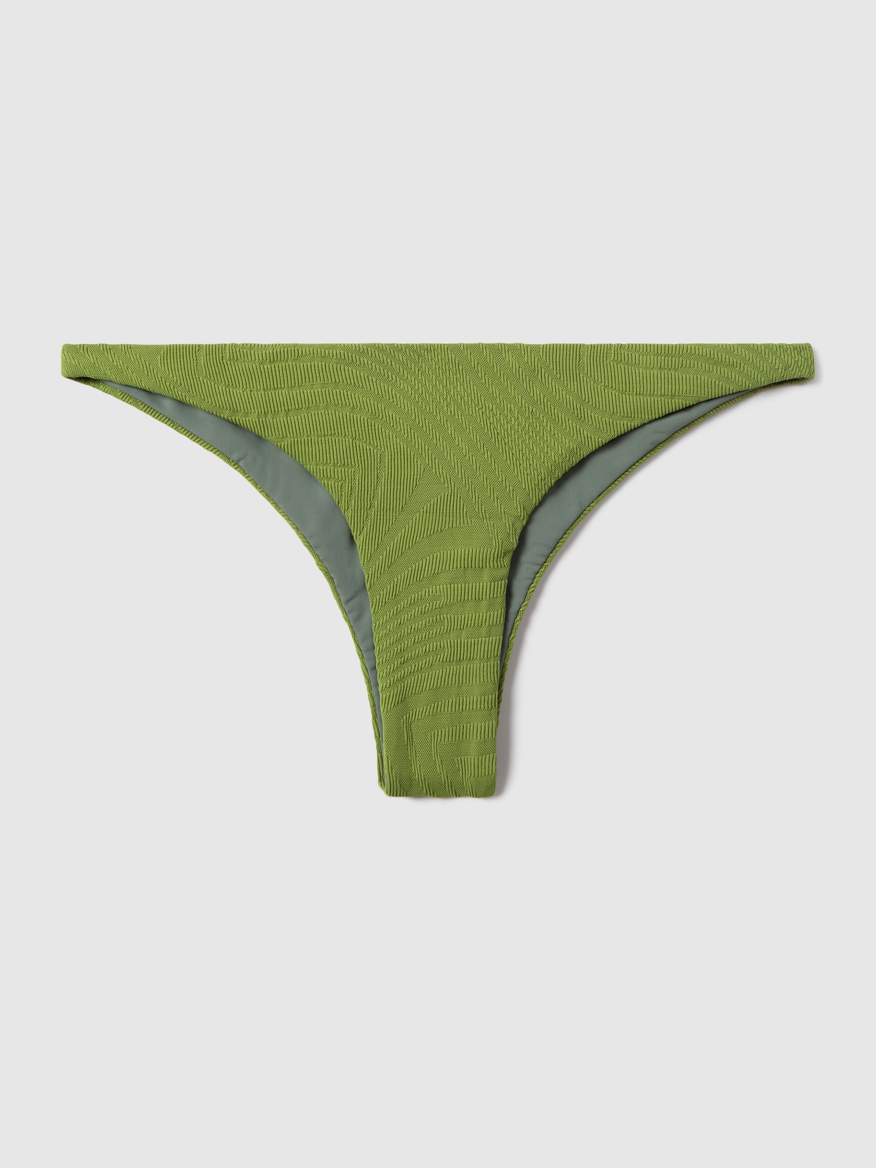 FELLA Low Rise Bikini Bottoms in Fern Green - Image 2 of 4
