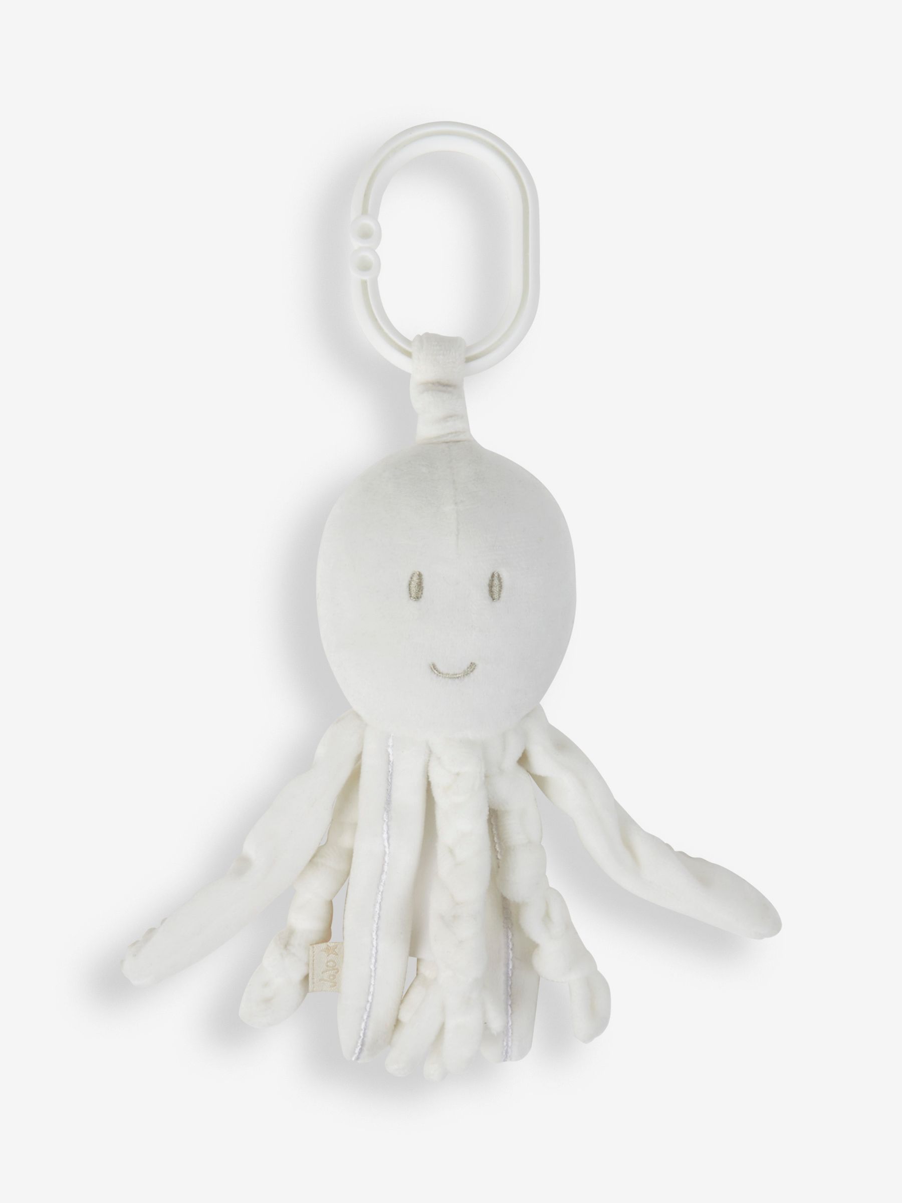 White Octopus Rattle - Image 1 of 1