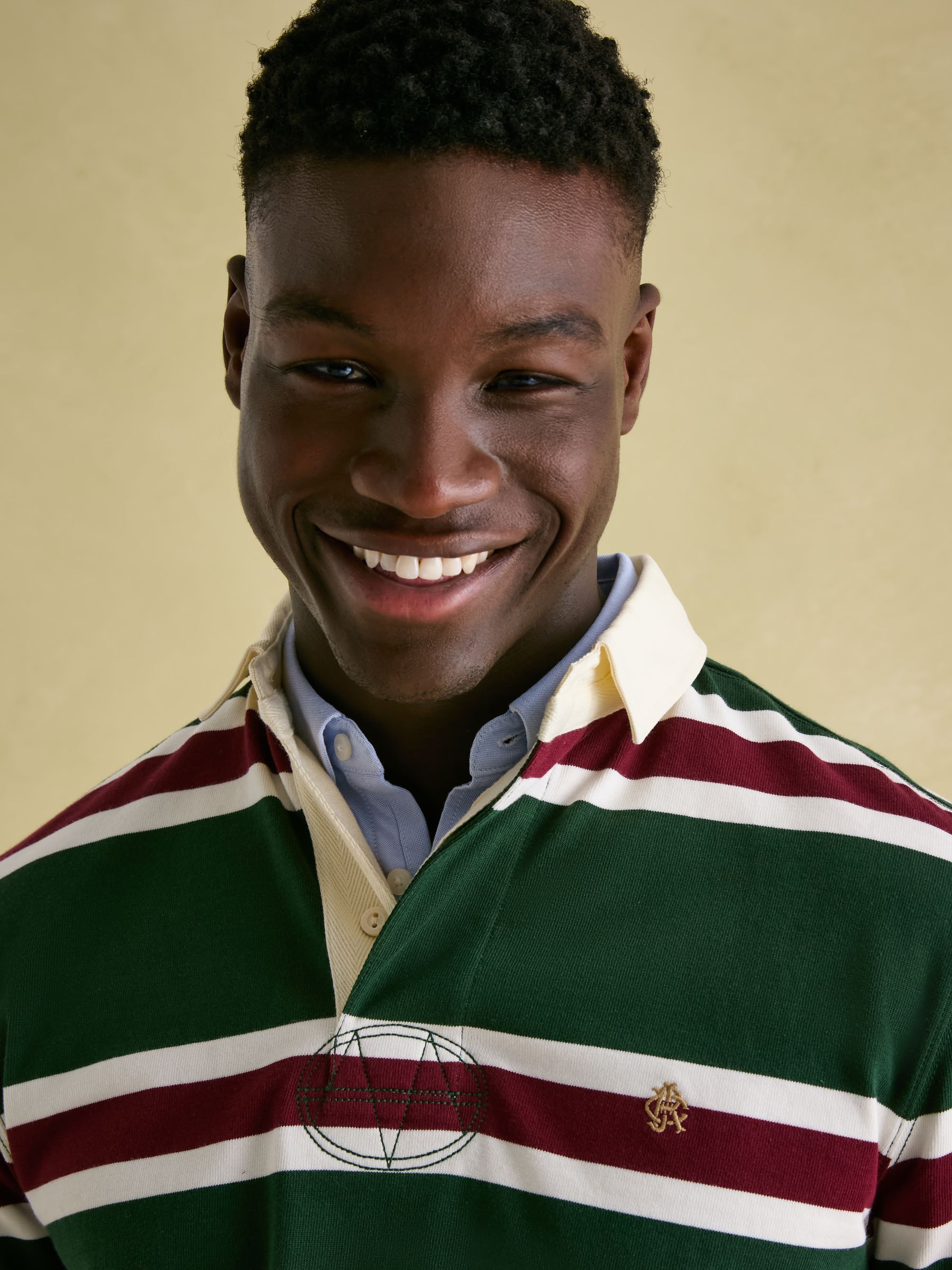 Rugby Club Green & Red Shirt - Image 5 of 6