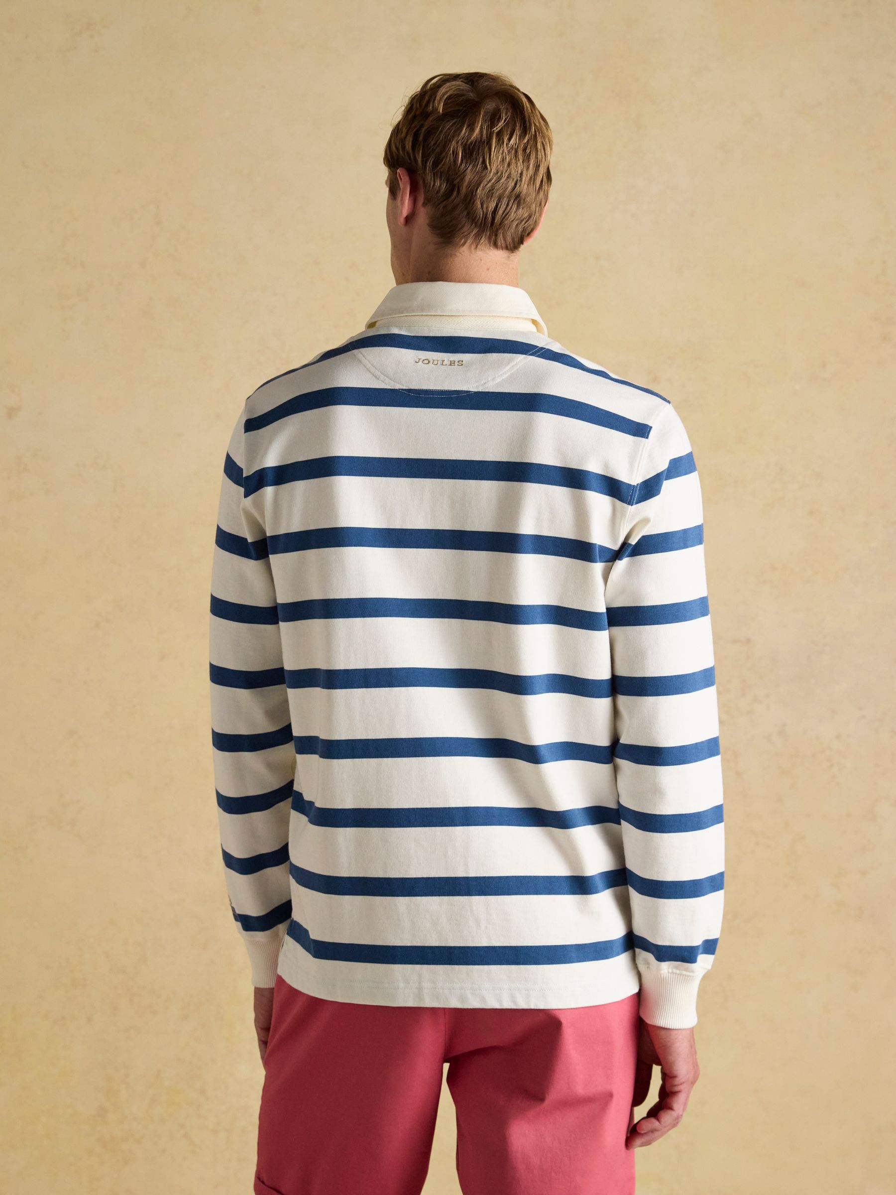 Rugby Club Cream & Blue Shirt - Image 4 of 11
