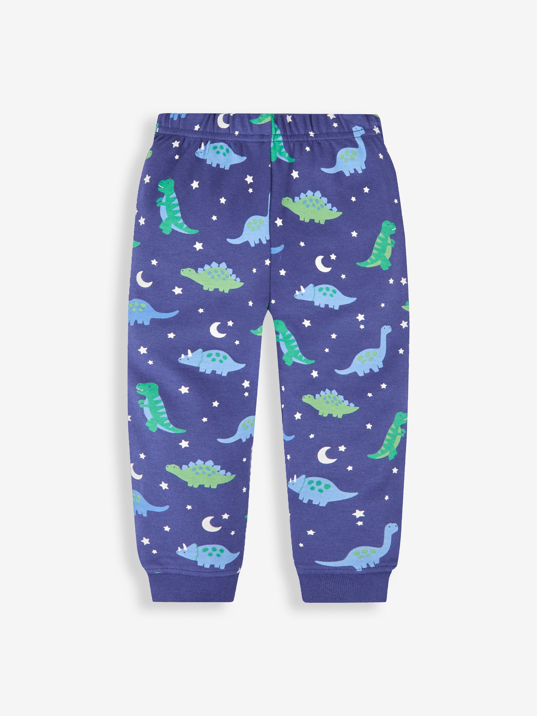 Navy Boys' 2-Pack Dinosaur Jersey Pyjamas - Image 7 of 11
