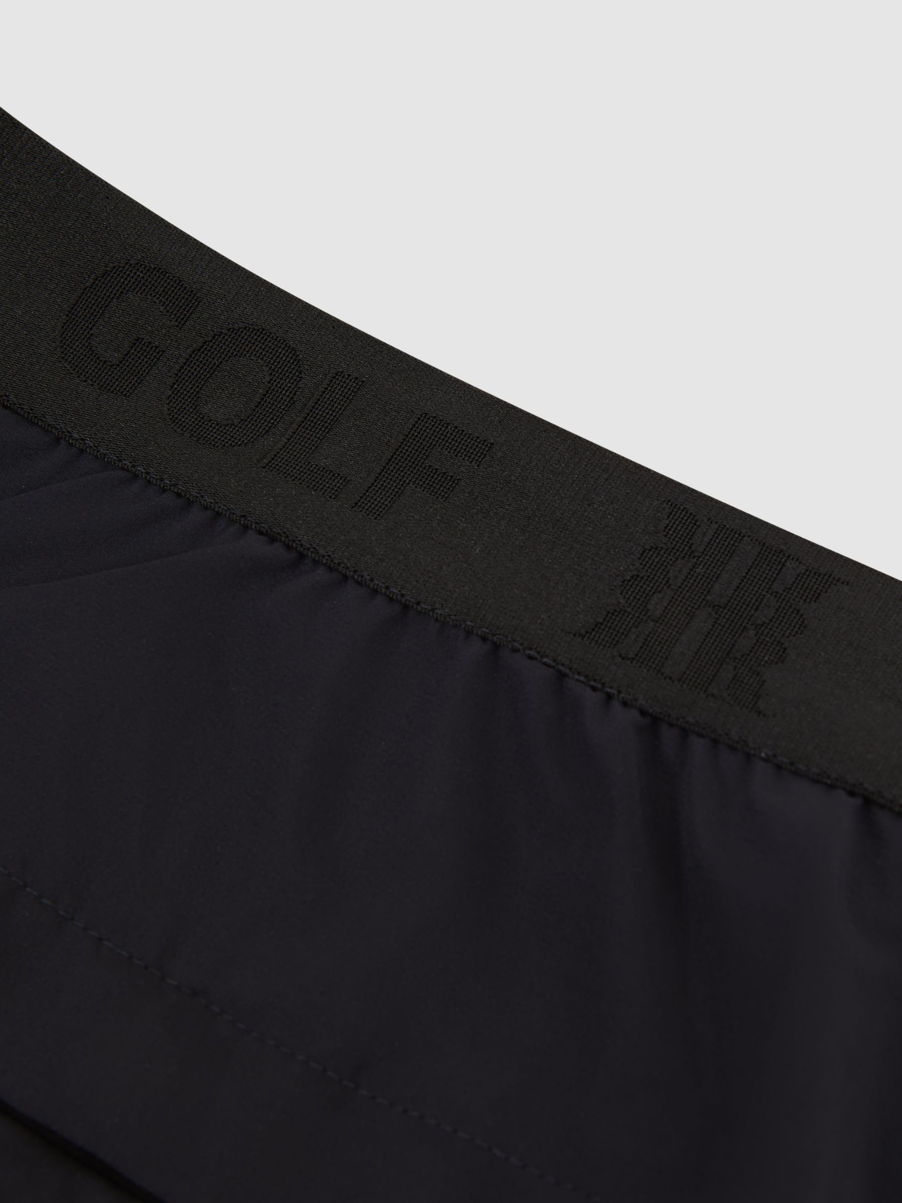 Elasticated Waistband Shorts in Navy - Image 8 of 8