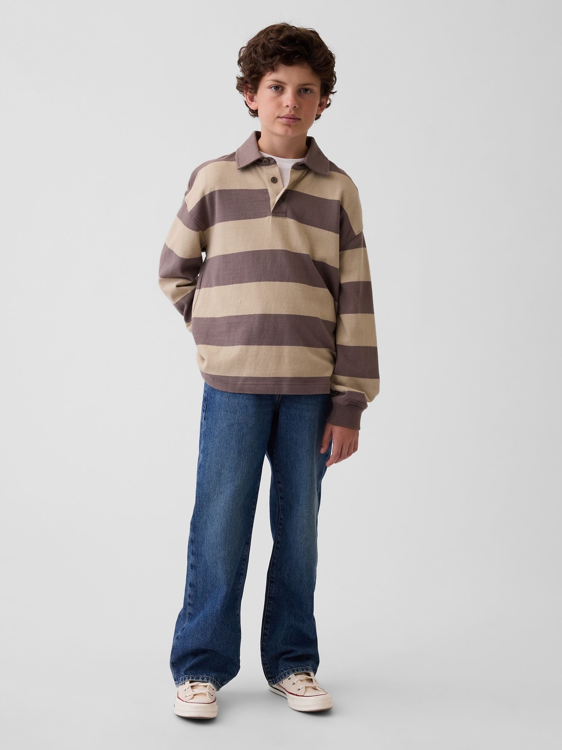 Dark Wash 90's Loose Jeans - Image 3 of 6