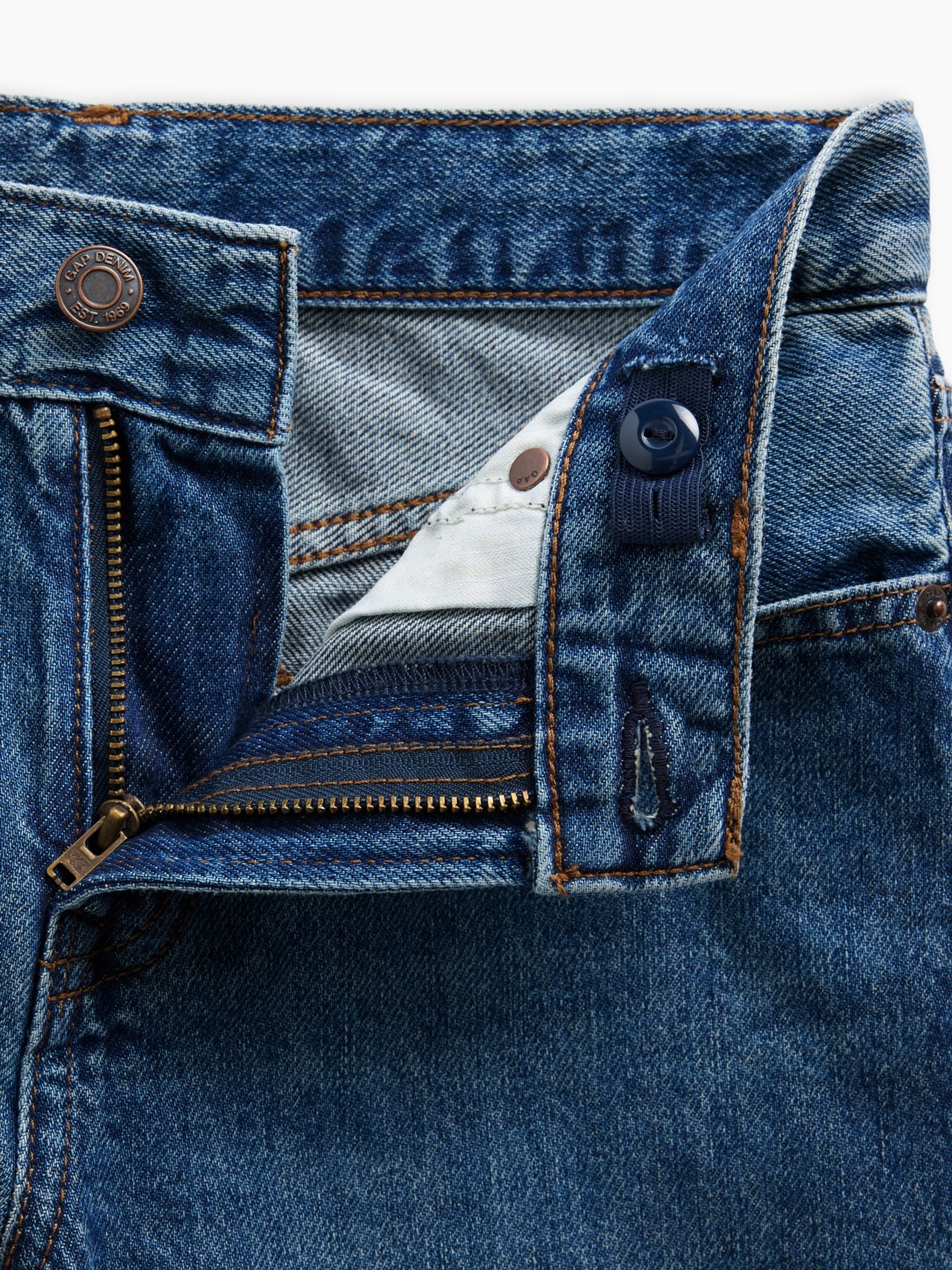 Dark Wash 90's Loose Jeans - Image 6 of 6 Dark Wash 90's Loose Jeans - Image 6 of 6