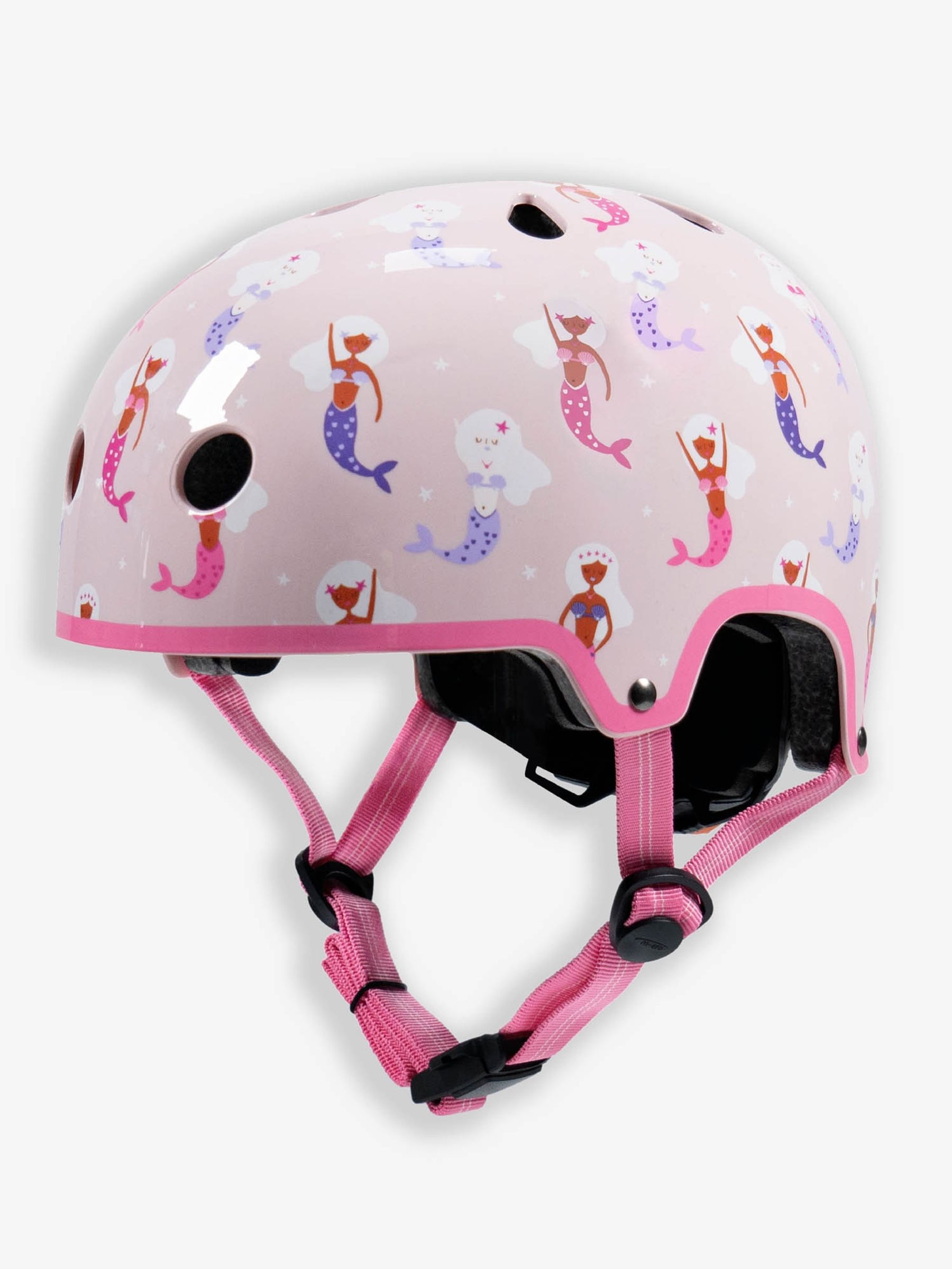 Pink Micro Scooter Helmet Mermaid Small - Image 1 of 5
