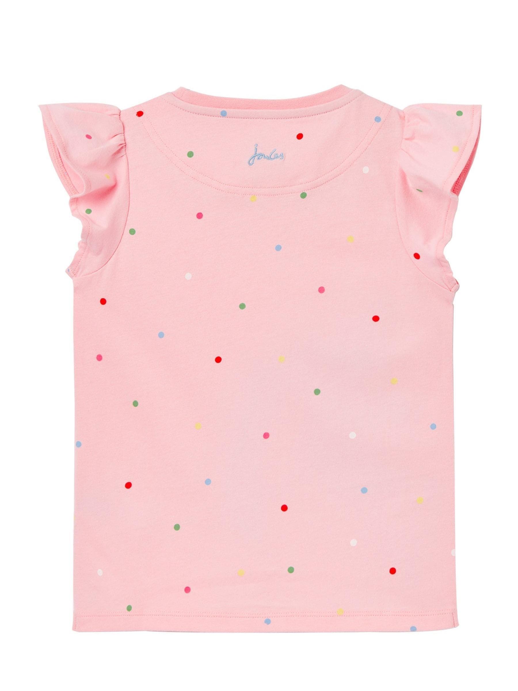 Astra Pink Flutter Short Sleeve T-Shirt - Image 2 of 6 Astra Pink Flutter Short Sleeve T-Shirt - Image 2 of 6