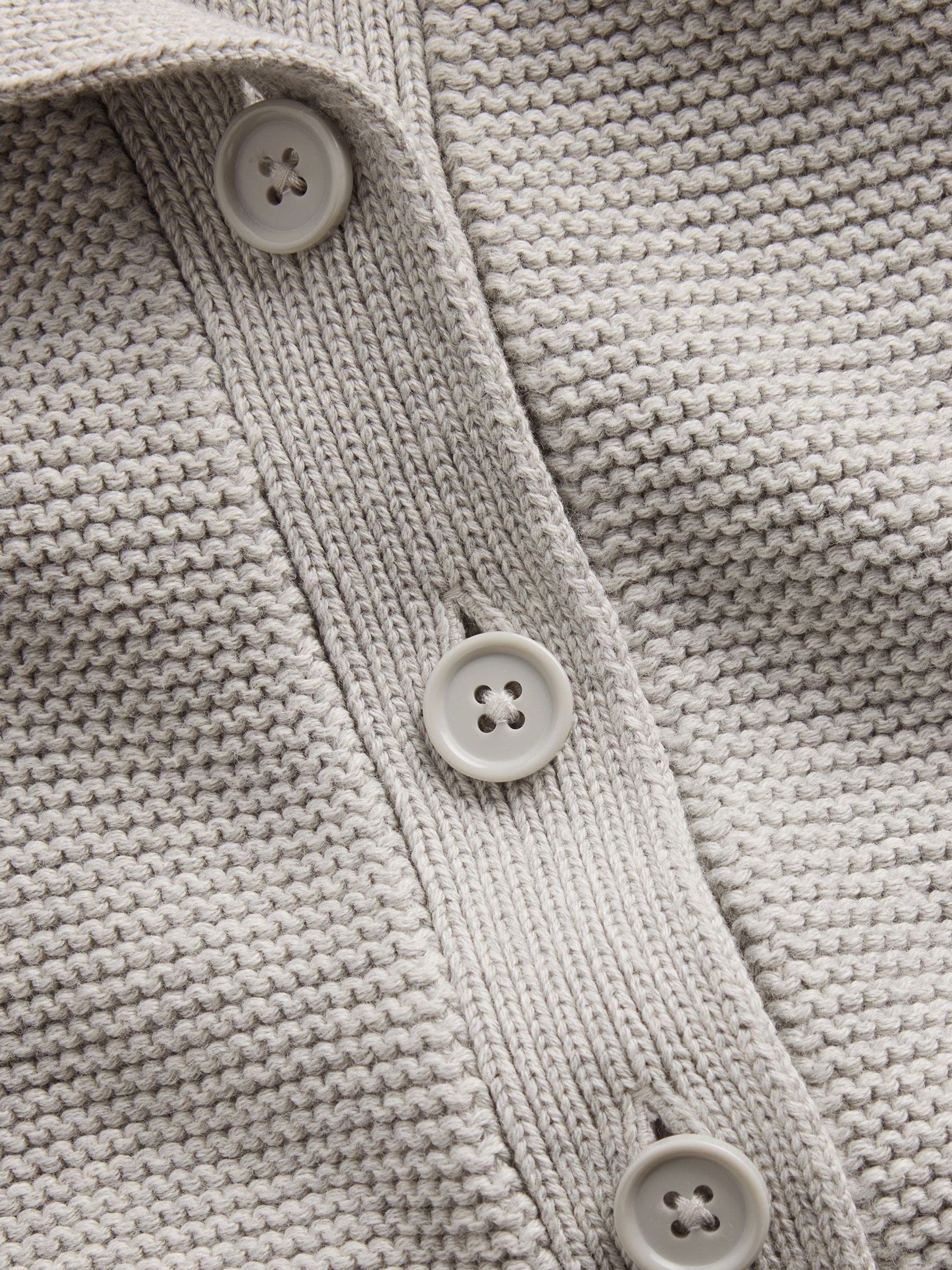 Grey Oversized Boxy Cardigan - Image 5 of 5