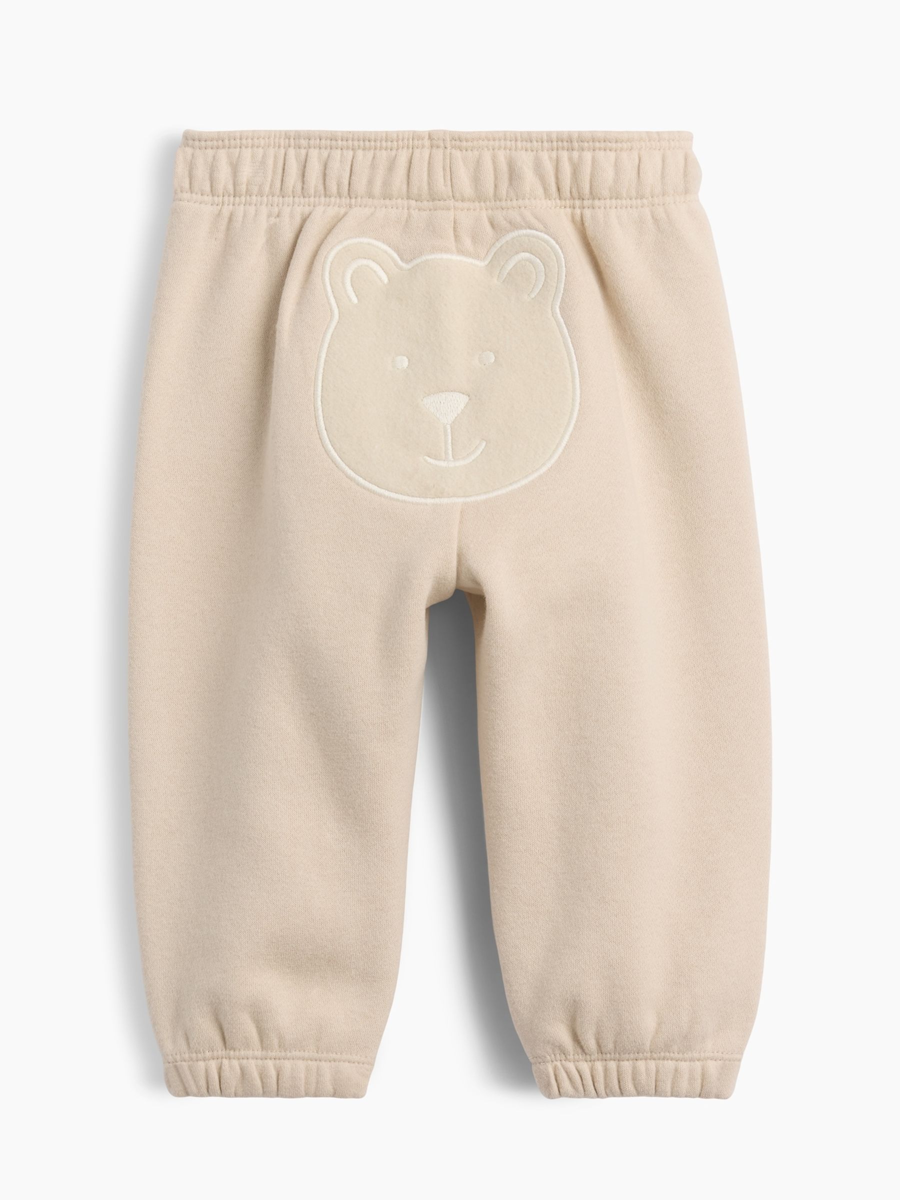 Beige Baby VintageSoft Logo Joggers - Image 2 of 2 Beige Baby VintageSoft Logo Joggers - Image 2 of 2