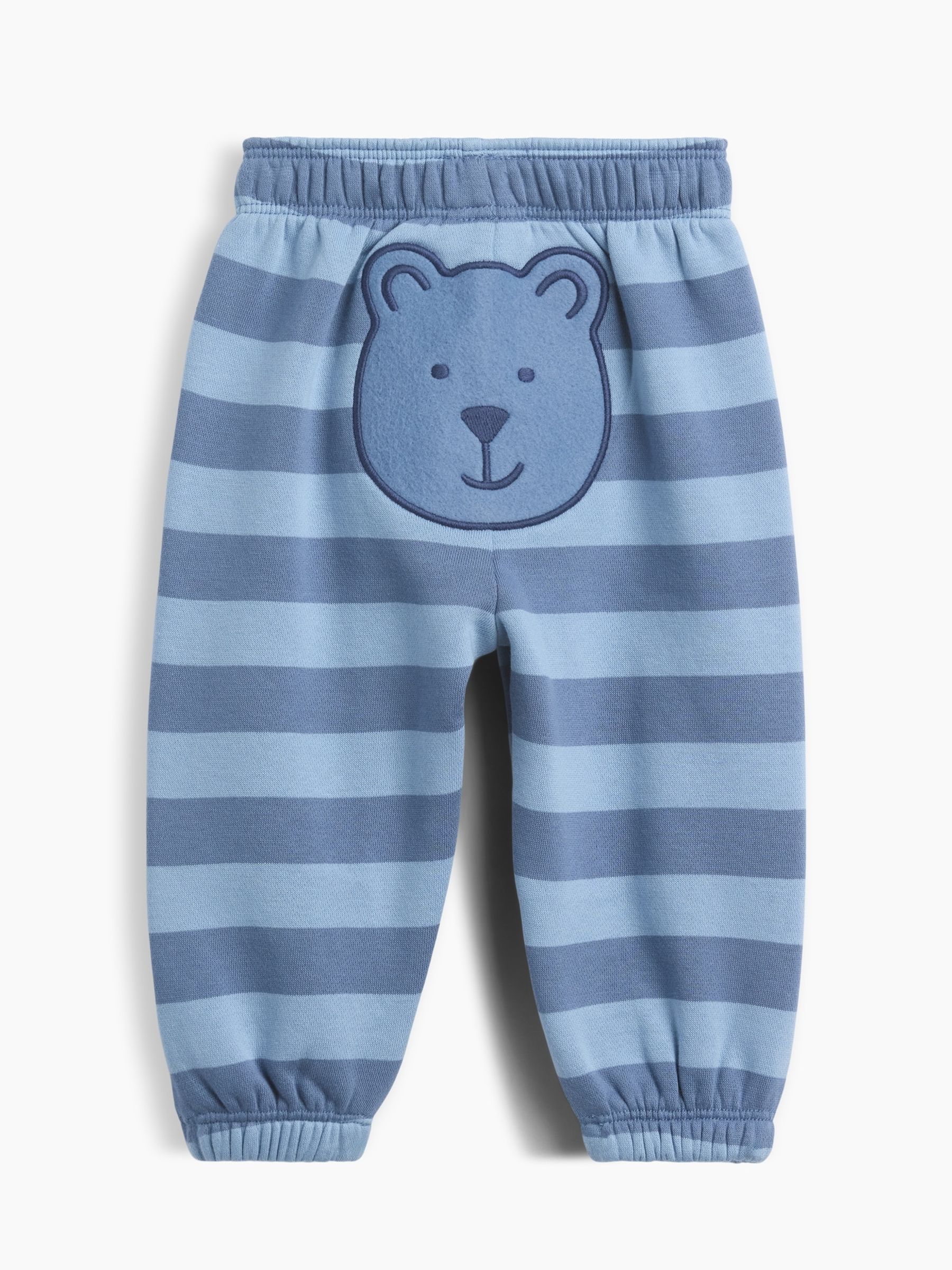Blue Stripe Baby VintageSoft Logo Joggers - Image 2 of 2 Blue Stripe Baby VintageSoft Logo Joggers - Image 2 of 2