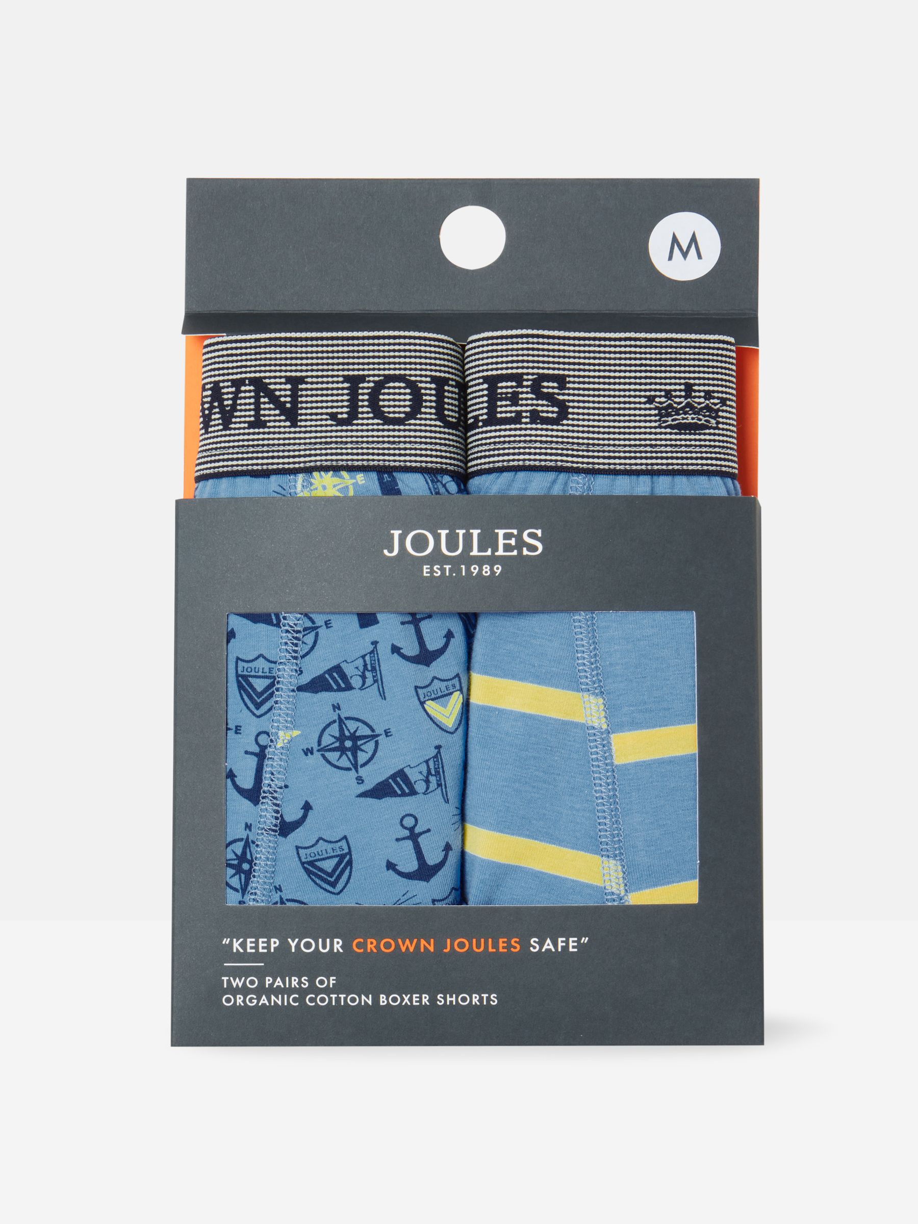 Crown Blue Sail Cotton Boxer Briefs 2 Pack - Image 1 of 4