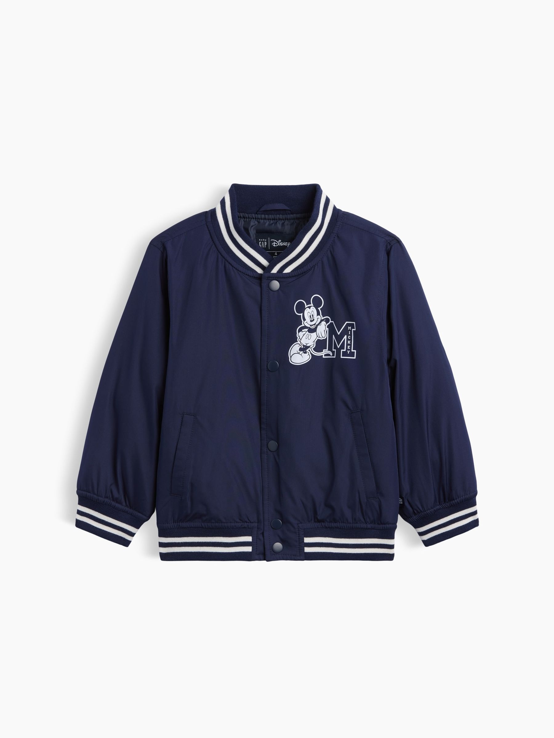 Navy Disney Mickey Mouse Varsity Jacket - Image 2 of 4